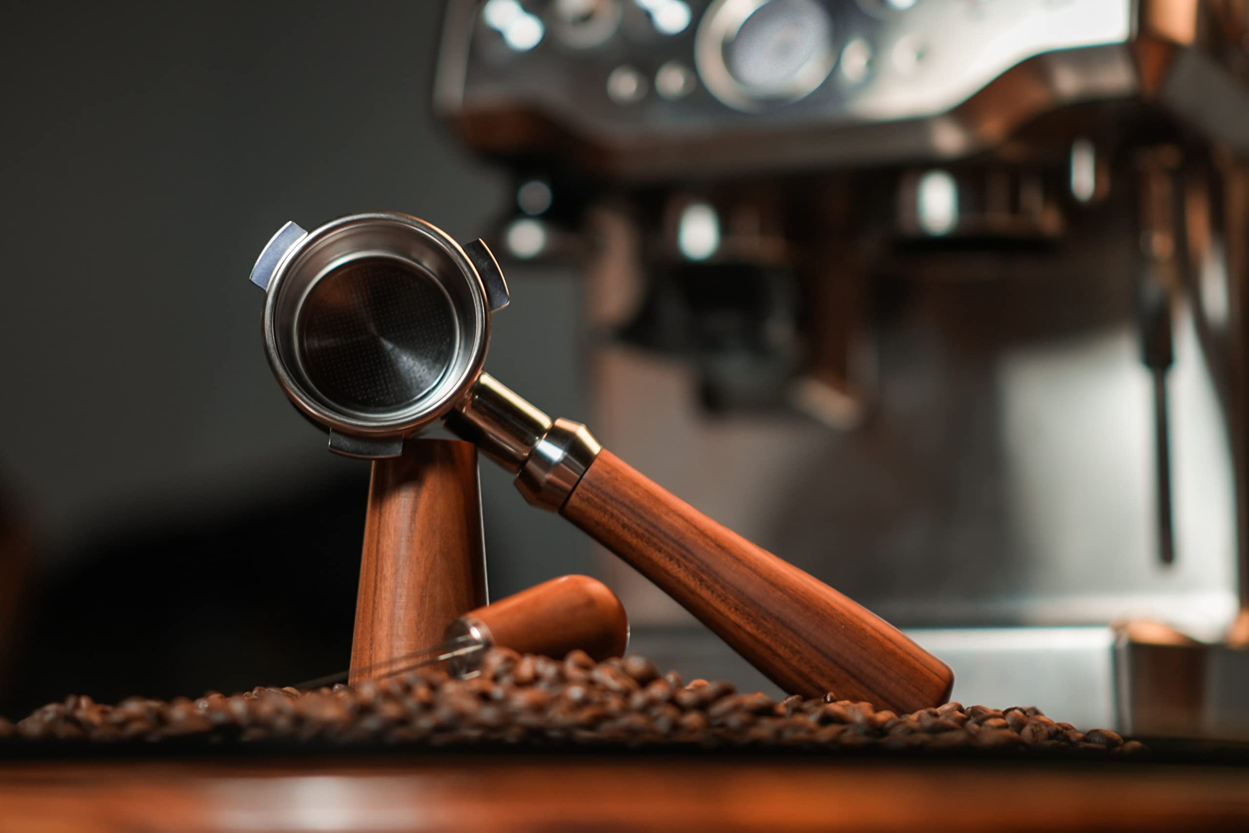 Pawa Bottomless Portafilter 54Mm Paired With Wdt Tool   Includes Filter Basket | Compatible With Breville Barista Express And 54