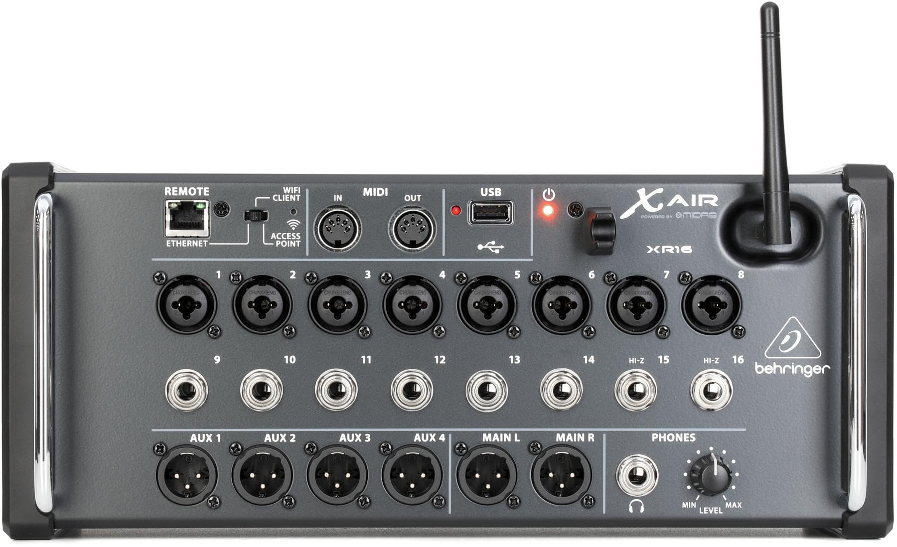 Behringer X Air Xr16 Tablet Controlled Digital Mixer