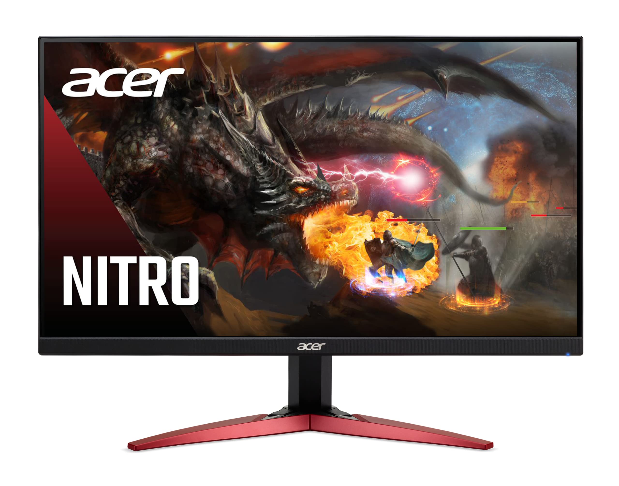 Acer Nitro Kg241Y Sbiip 23.8    Full Hd (1920 X 1080) Va Gaming Monitor | Amd Freesync Premium Technology | 165Hz Refresh Rate |