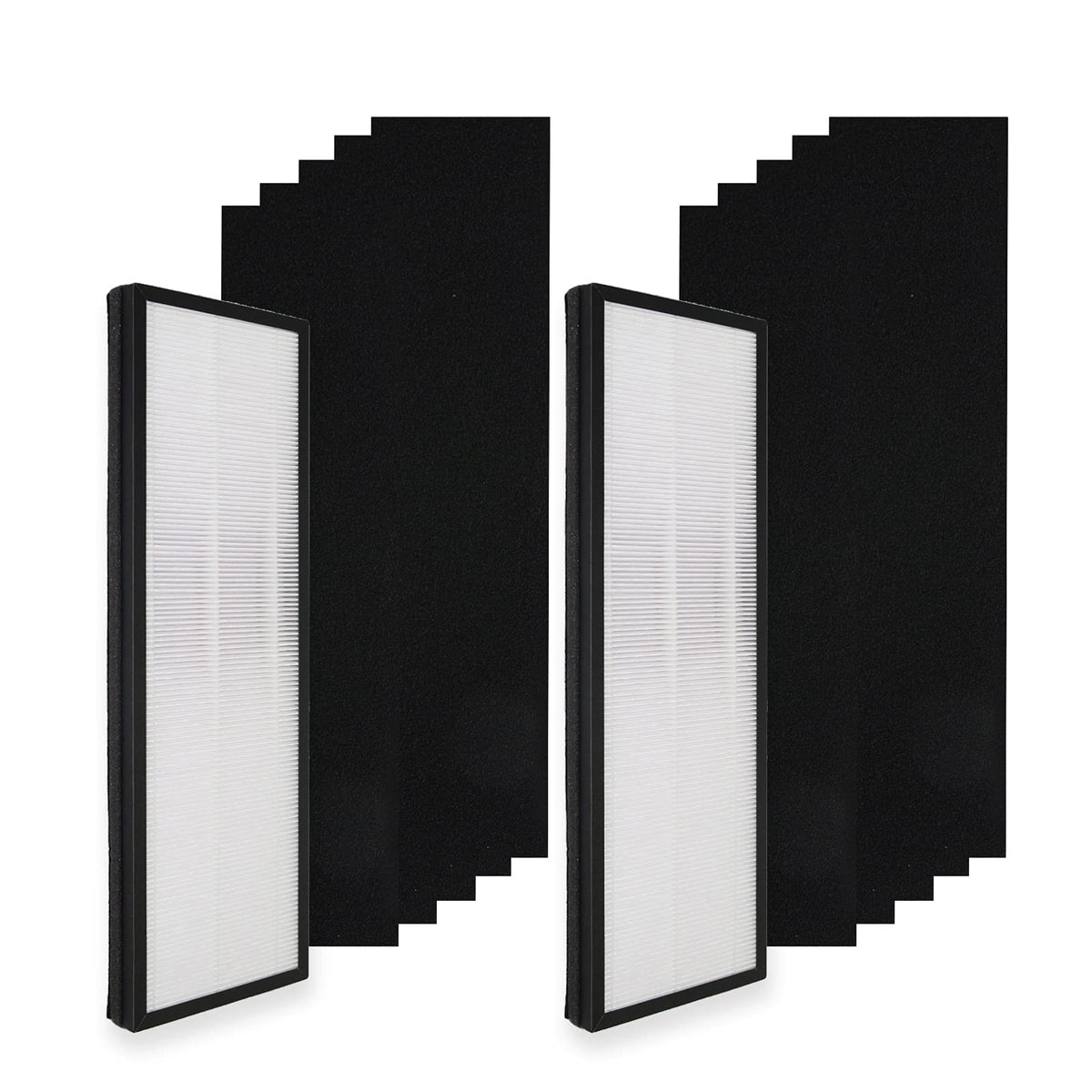 Pureburg Replacement True Hepa Filter Set Compatible With Eureka Instant Clear Nea120 (Nea F1/ Nea C1) And Toshiba Smart Wifi (C