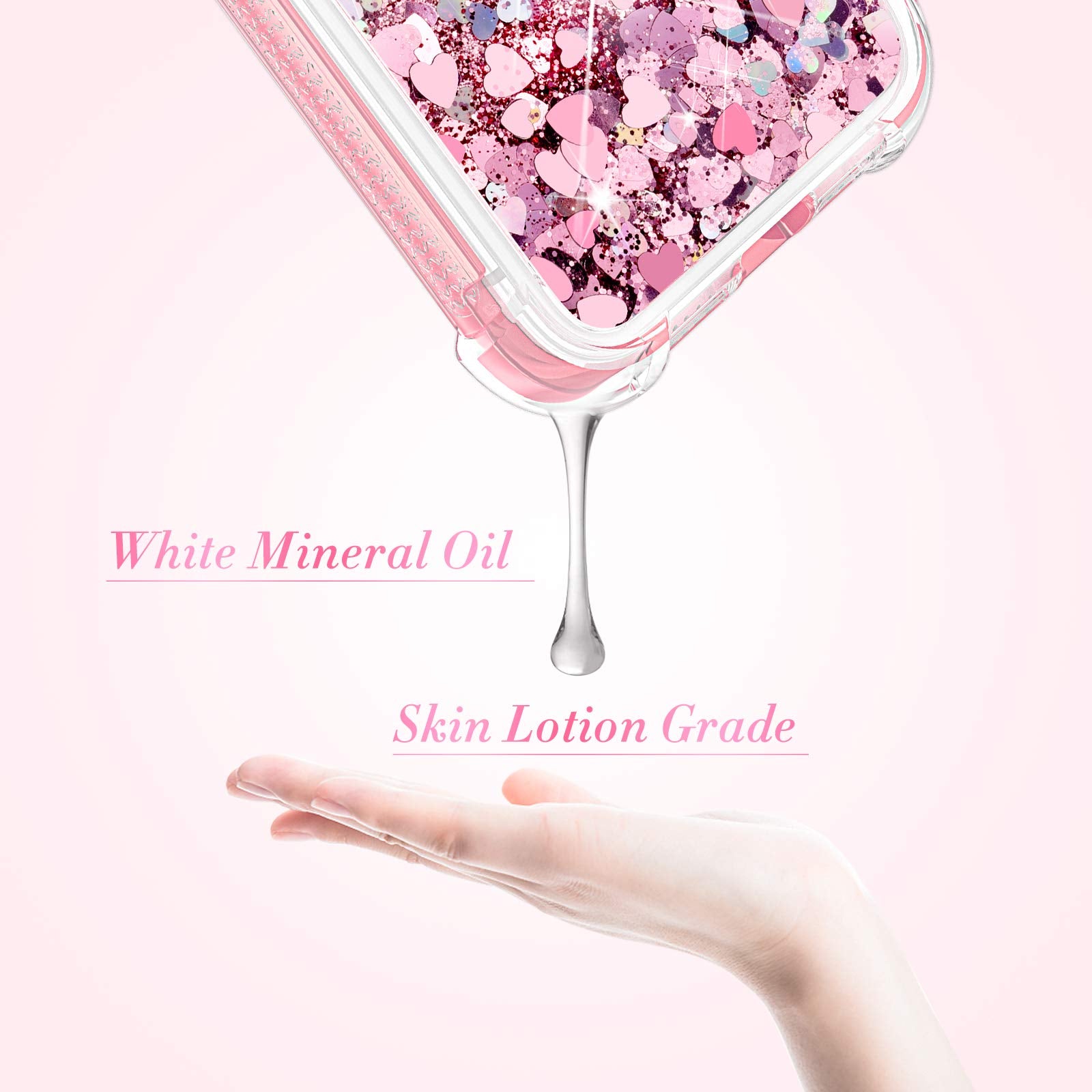 Caka For Iphone 12 Pro Max Case Glitter For Women Girls Full Body Bling Liquid Sparkle Fashion Flowing Quicksand Bumper Clear Pr