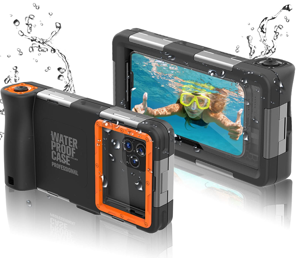Waterproof Phone Case, Diving Phone Case For Iphone Samsung Galaxy Google Lg Series, Underwater Professional 50Ft Outdoor Surfin