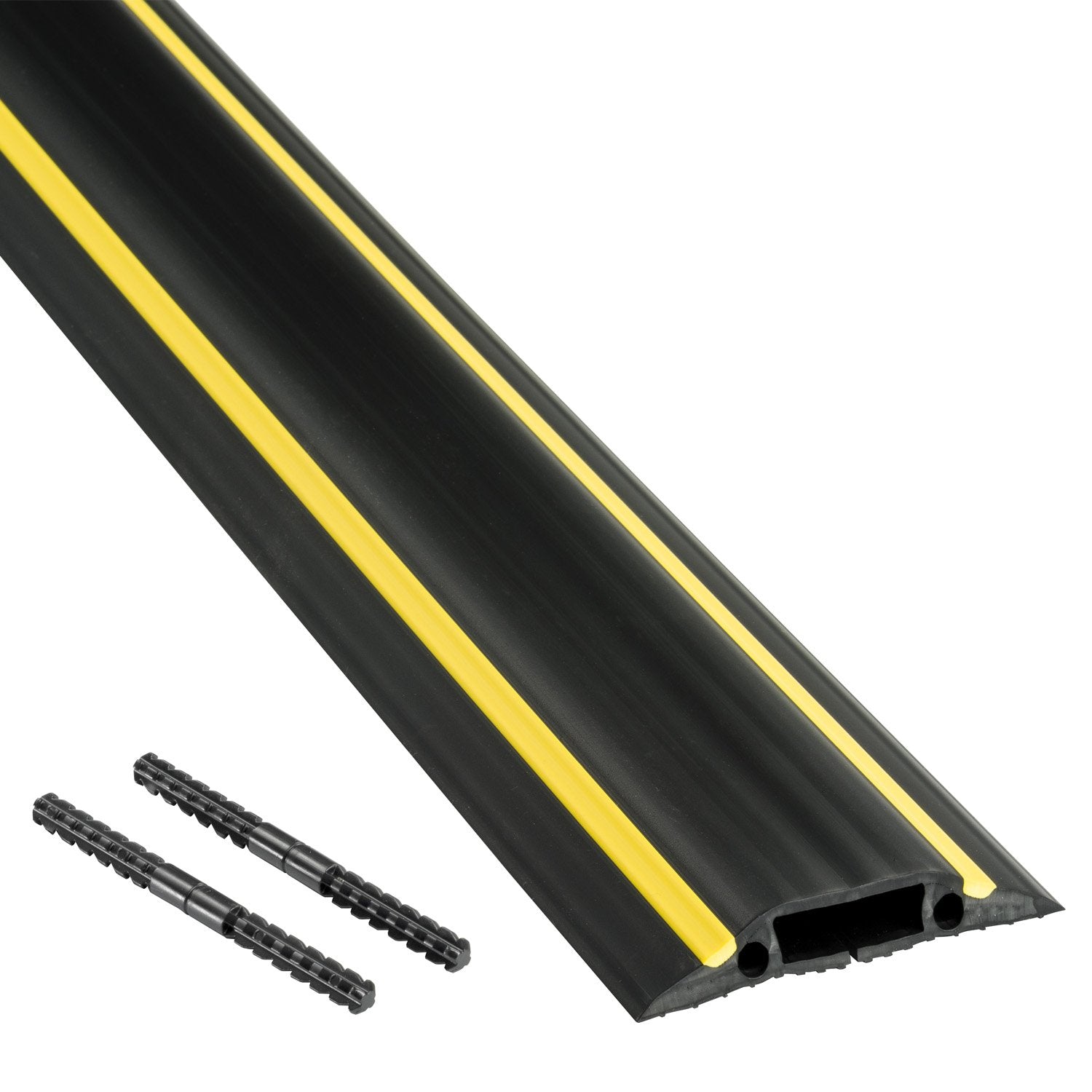 D Line 6Ft Floor Cord Cover, Made In Usa Linkable Cable Protector, Hide Extension Cords, Protect Cords, Prevent Cable Trips, Cor