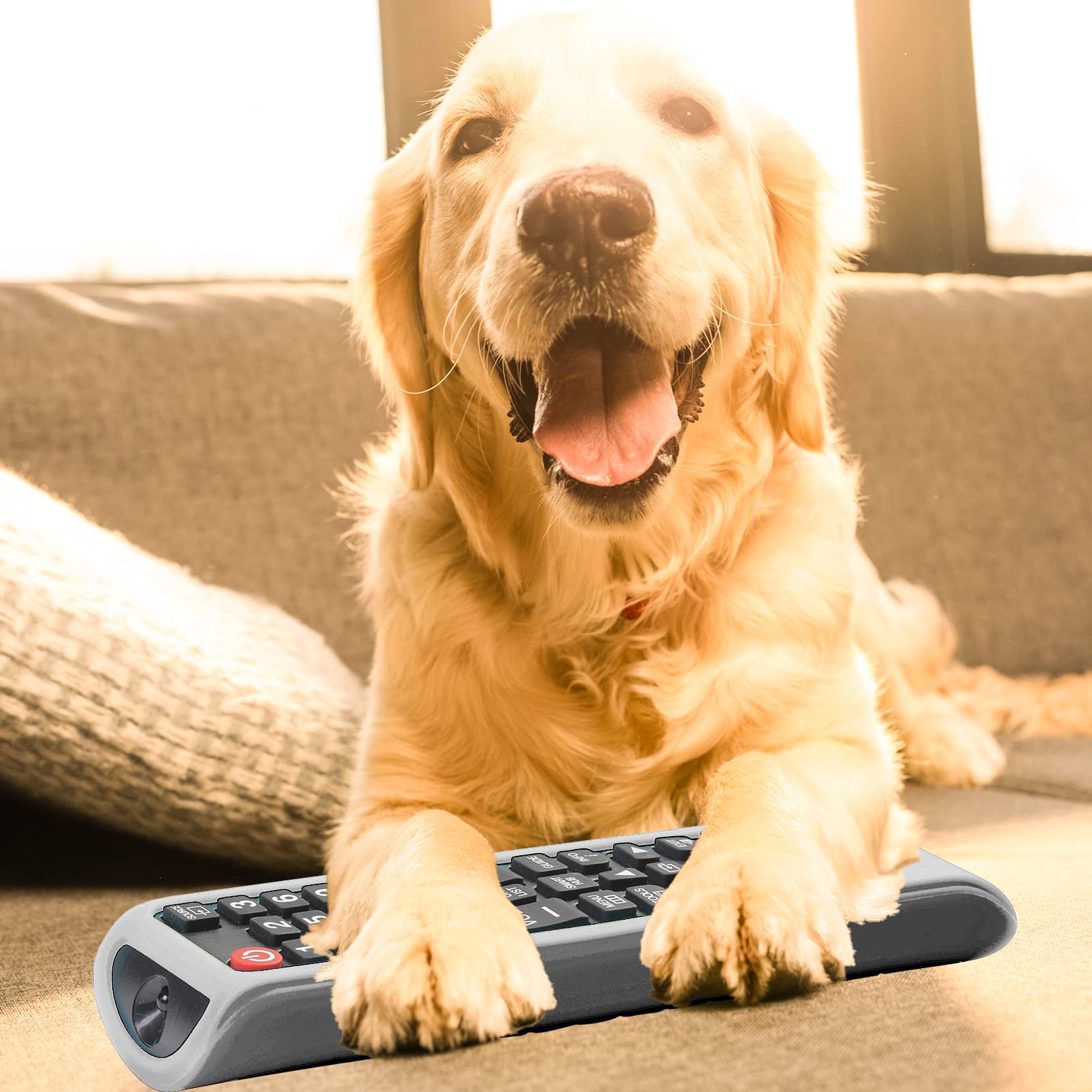 Remote Case For Samsung Tv Controller, Silicone Remote Cover For Bn59 01199F Samsung Remote Control, Smart Tv Remote Skin Sleeve Black