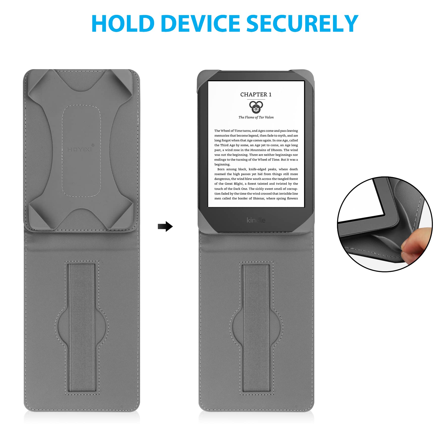 Hoyixi Universal Case For 6 Inch All New Kindle 2022 & 2019/Kobo Clara Hd/Kobo Clara 2E/Kobo Nia/Pocketbook Basic 4/Touch Lux 5