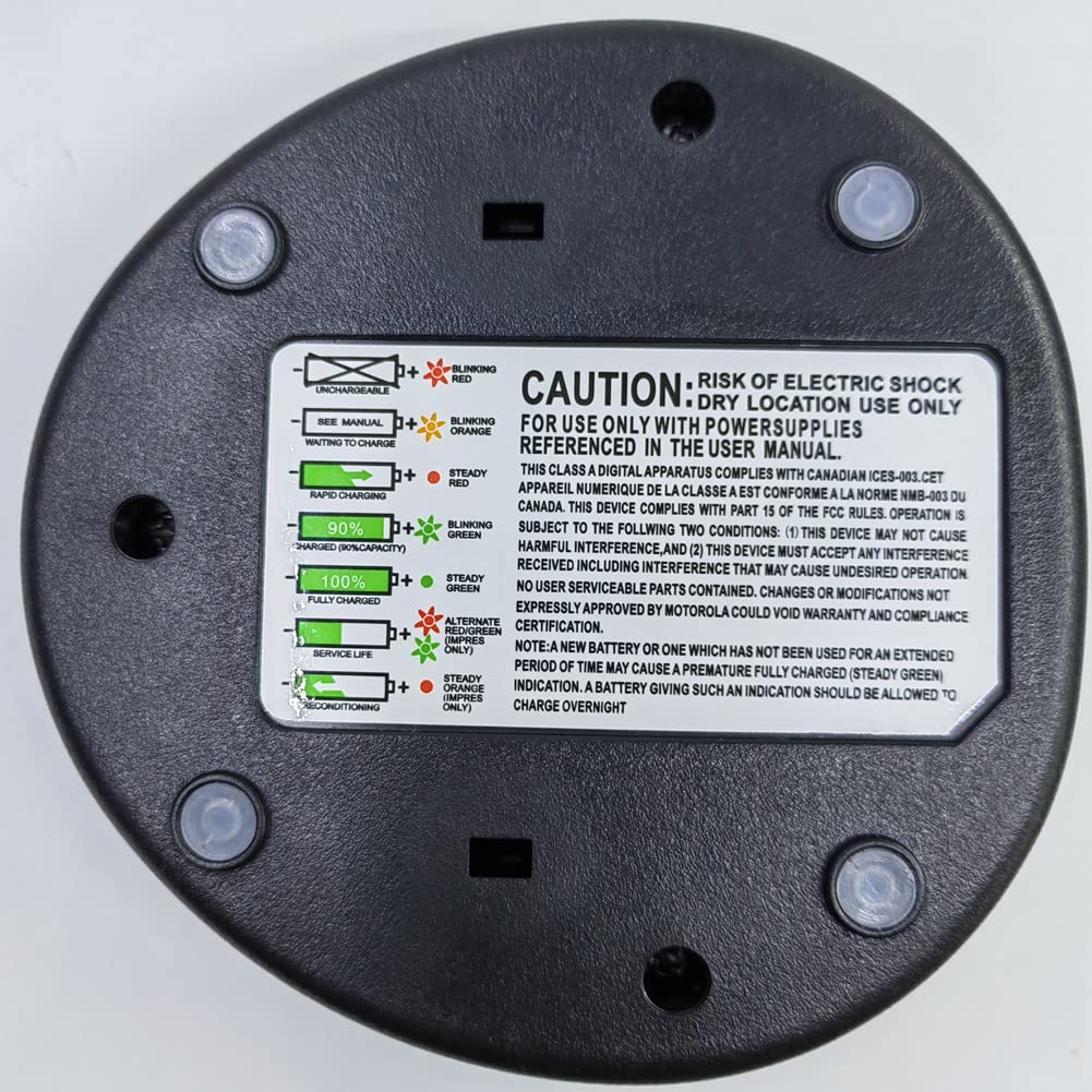 2Pcs Battery Charger For Motorola Cp200 Cp340 Cp360 Cp380 Cp040 Cp140 Pm400 Pr400 Nntn4496 Nntn4497 Replacement For Motorola(Wpln4137 Wpln4226