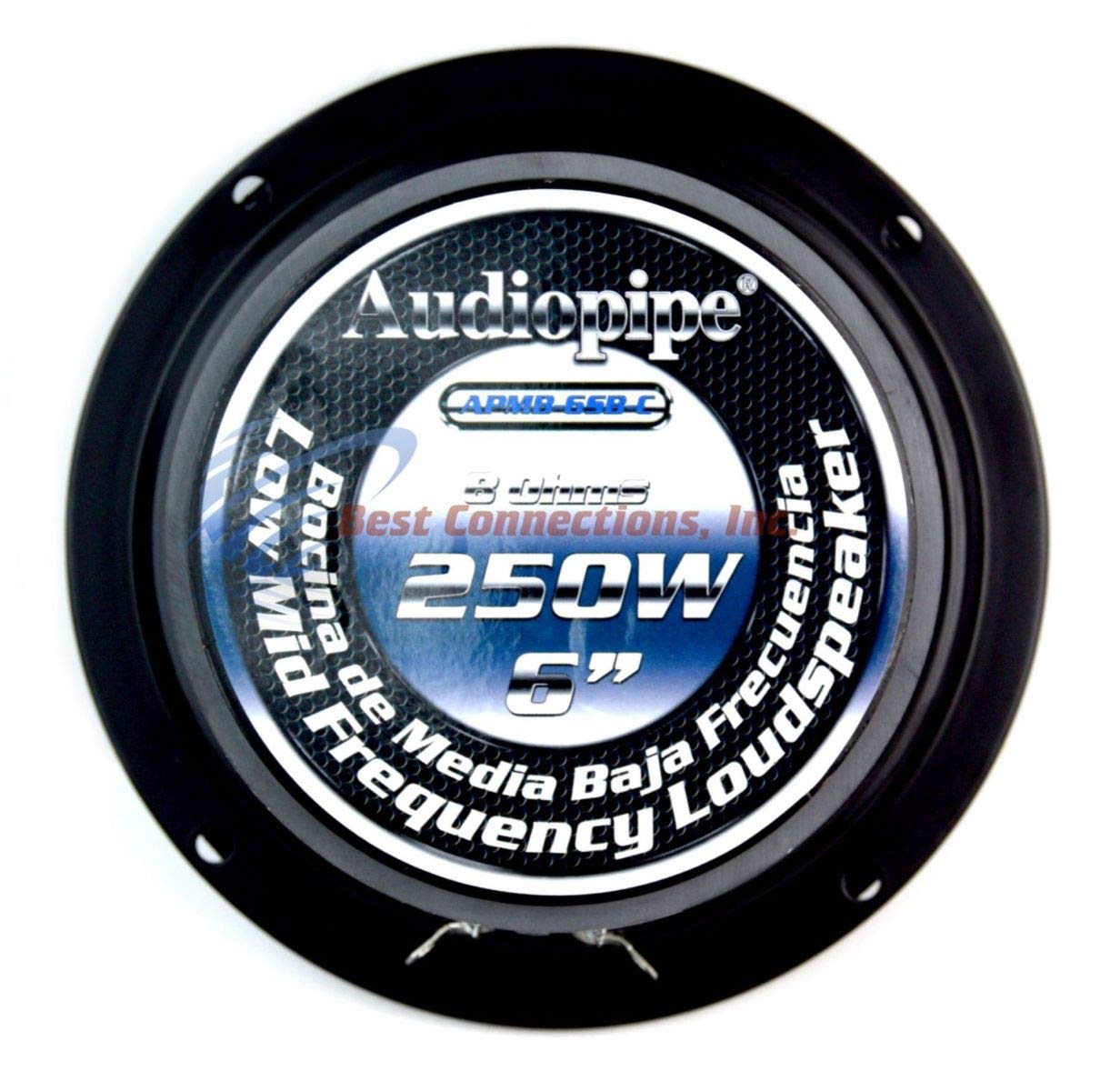 2 Pcs 6 6.5' Sealed Back Full Range Loud Speaker Mid Audioppipe Apmb 6Sb C