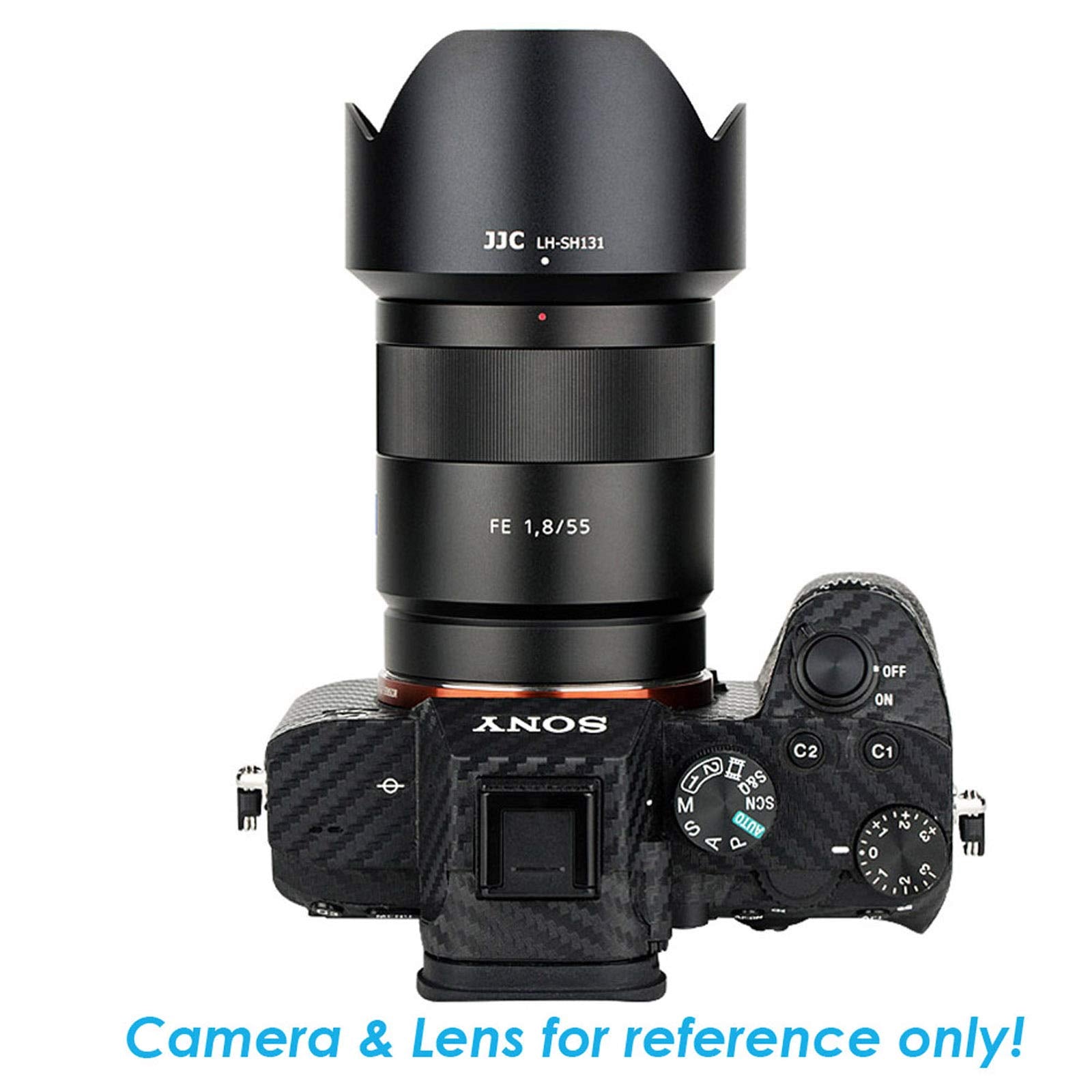 Jjc Lh-Sh131 Metal Petal Lens Hood For Sony Sonnar T* Fe 55Mm F1.8 Za Lens/T* E 24Mm F/1.8 Za Lens, Sony Sonnar 55Mm 1.8 Lens Ho