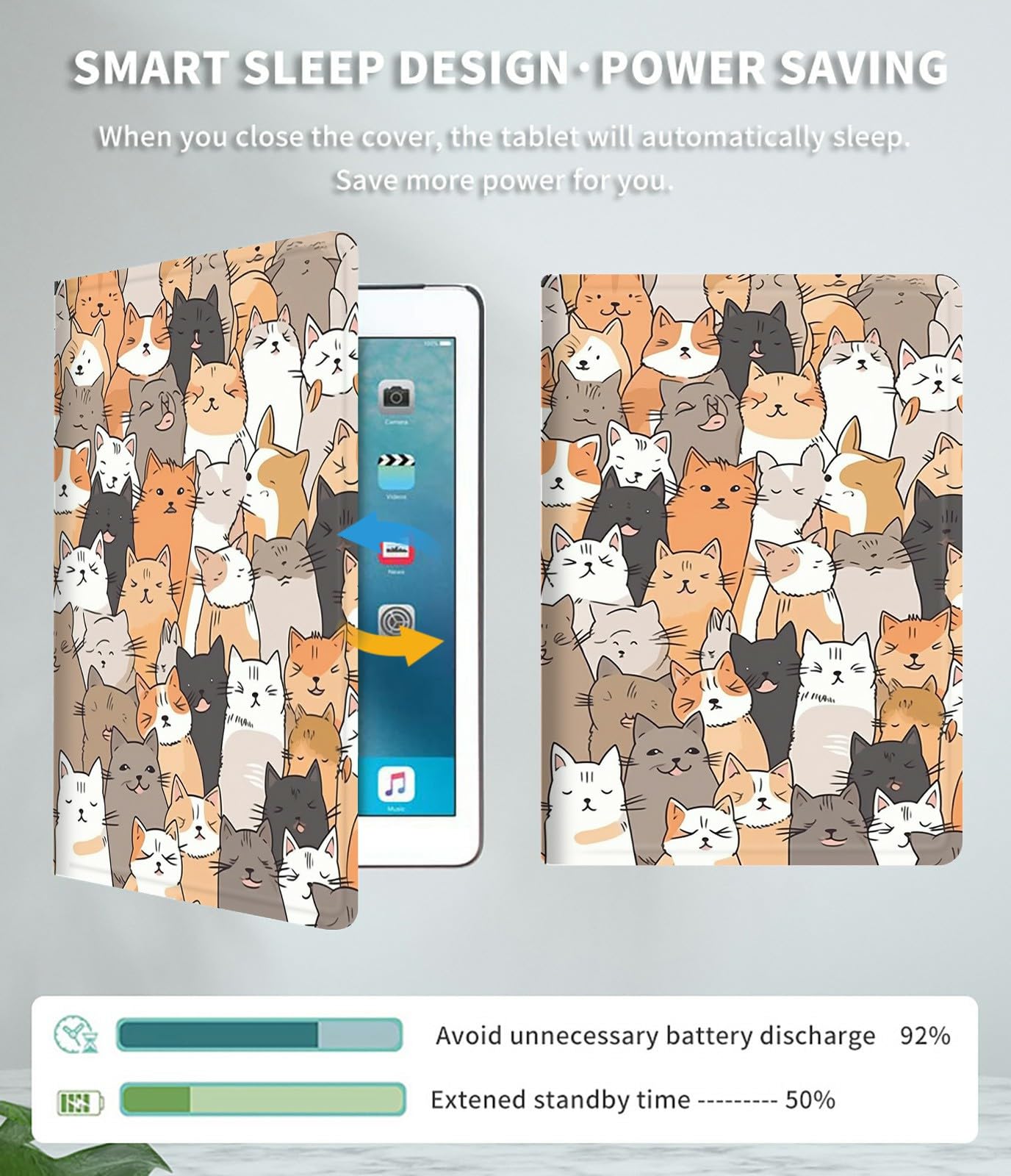 For Kindle Scribe Case For Kindle Scribe 10.2 Inch 2022 Release Pu Leather Slim Lightweight Multiple Angles Stand Smart Cover Wi