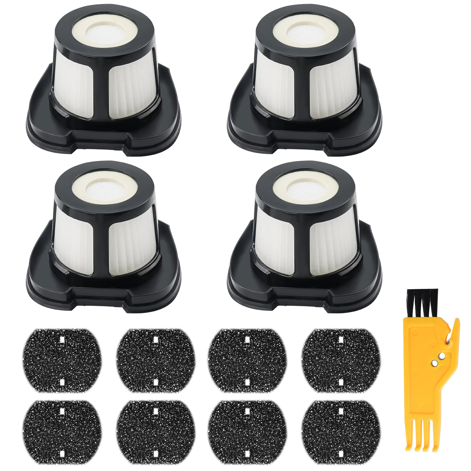 2284W 2390A Vacuum Filter Replacement For Bissell Pet Hair Eraser Filter Hand Vacuum 2390 2389 2579, Compared To Part # 1614212