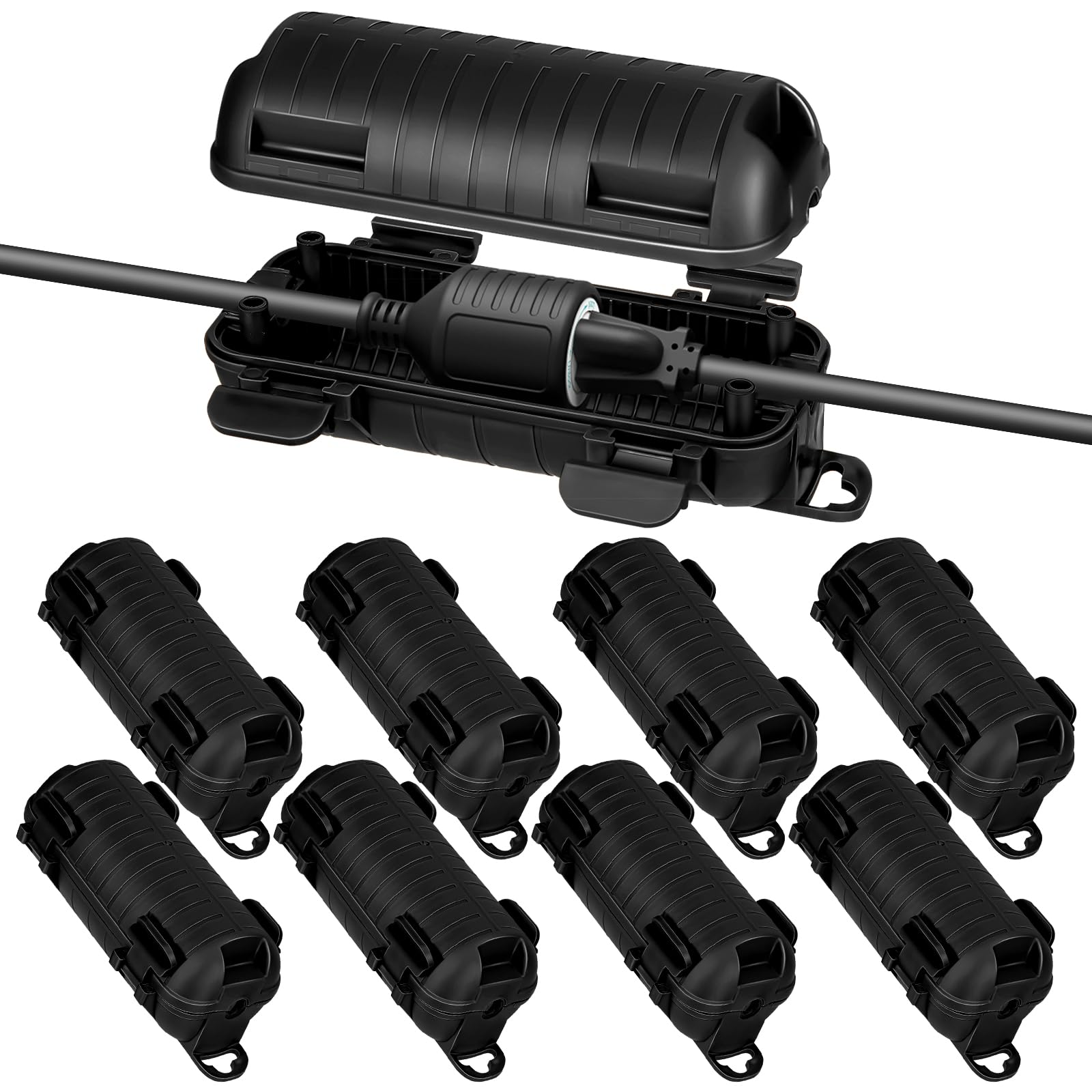 Frienda Outdoor Extension Cord Safety Cover Waterproof Cord Connector Protector Ip44 With 4 Detachable Latches Plug Cover Electr