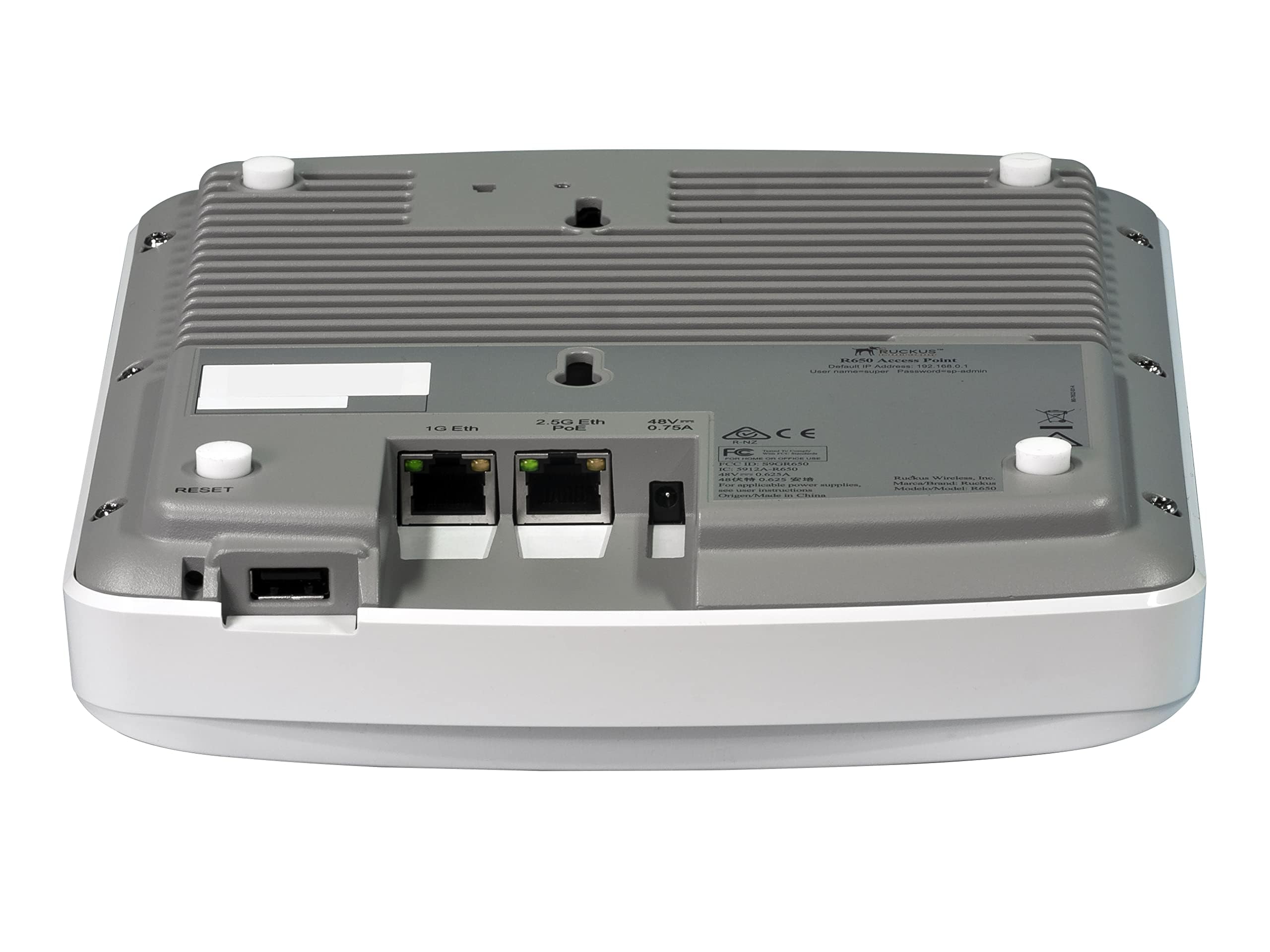 Ruckus Wireless 901 R650 Us00 R650 Dual Band Wrls 802.11Ax Wireless Access Point