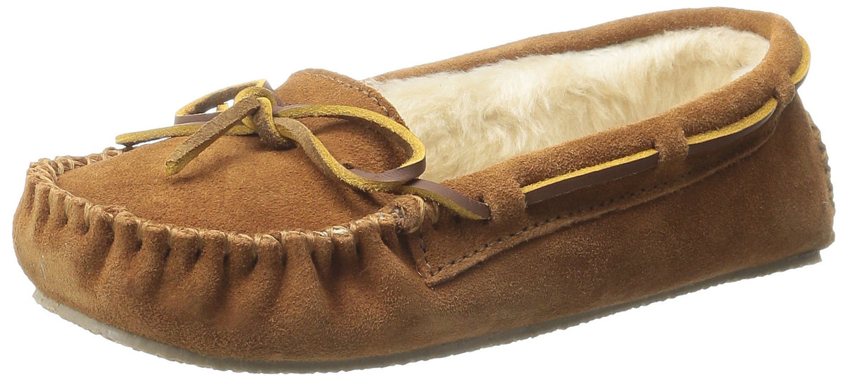 Minnetonka Womens Cally Brown Slipper 95 M Us