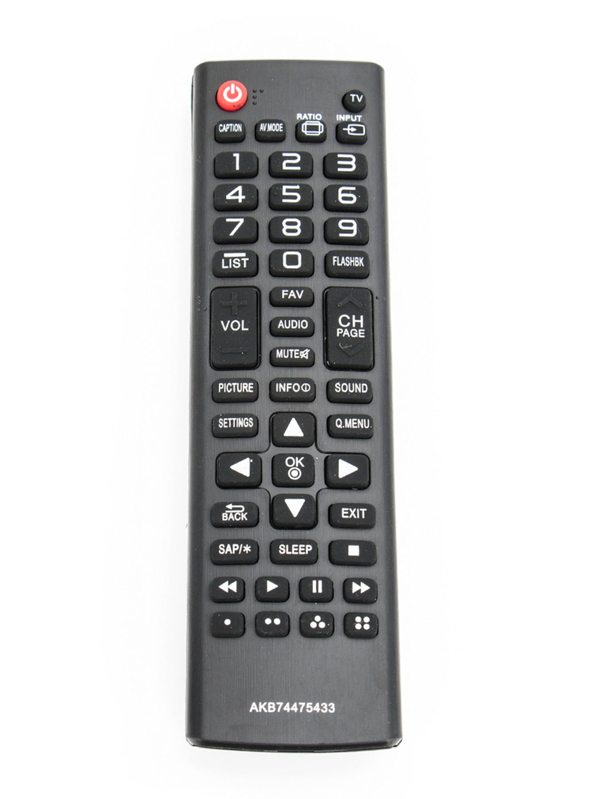 New AKB74475433 Replace Remote fit for LG Smart TV sub AGF76631028 AKB75095330 AKB73975702 32LJ550M 49LJ550M 43LJ550M 55LJ550M 43LH5000