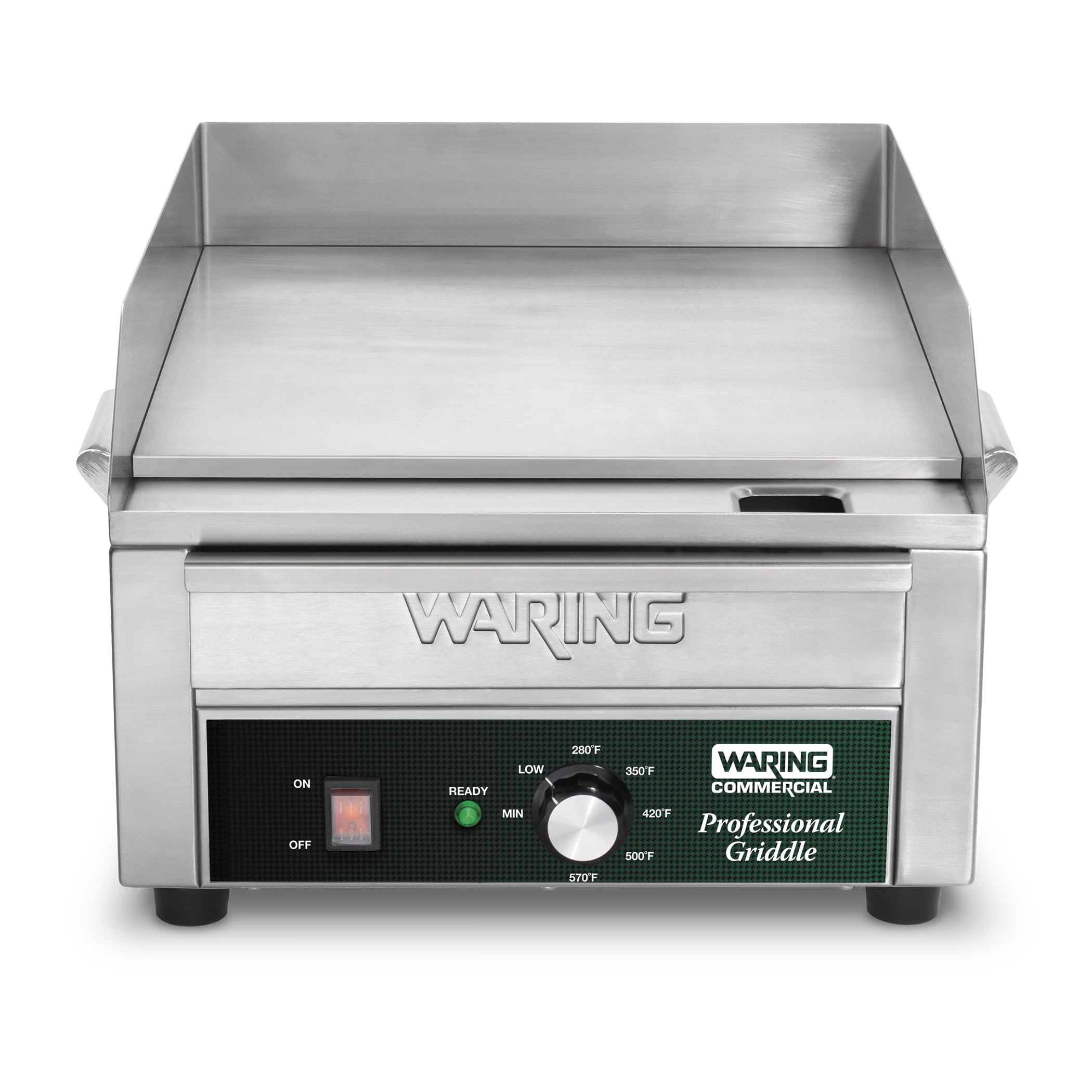 Waring Commercial Electric Countertop Griddle, 14 x 16 Cooking Surface, Professional Flat Top, NSF Certified for Commercial Kitc