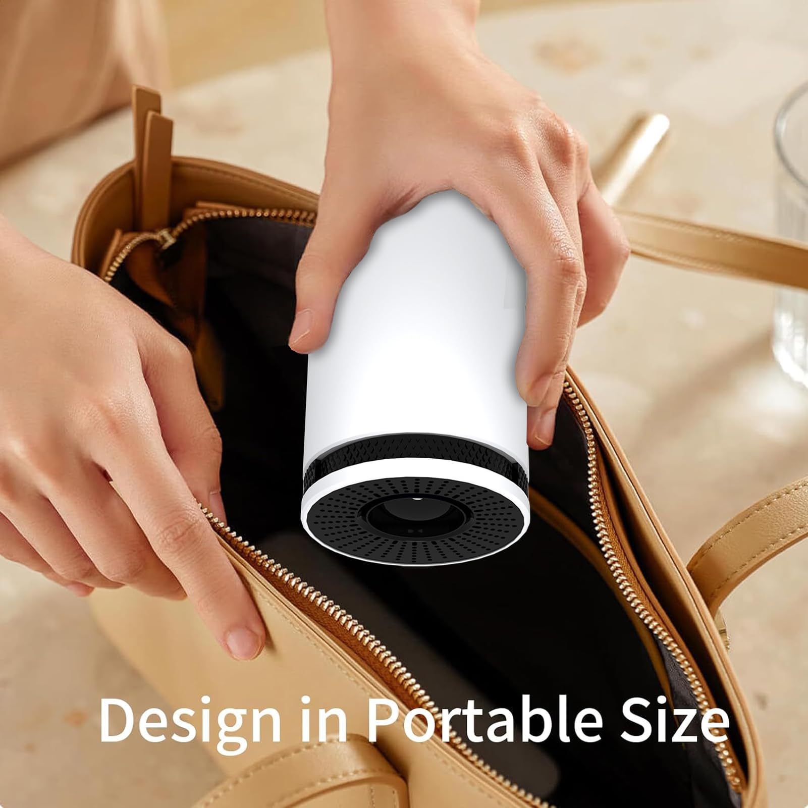Mini Projector With Android Tv 12.0, Support 720P Smart Portable Projector With 5G Wifi And Bluetooth, Auto Keystone Correction,