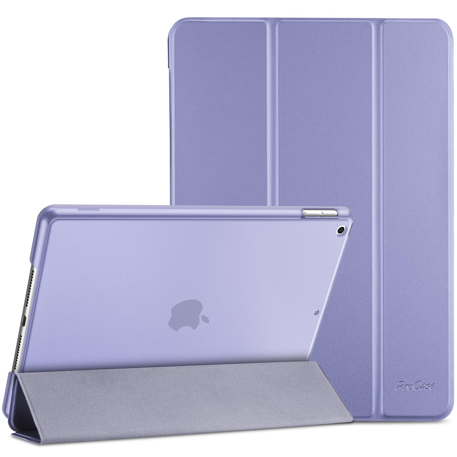 Procase For Ipad 9Th Generation 2021/ Ipad 8Th Generation 2020/ Ipad 7Th Generation 2019 Case, Ipad 10.2 Case Ipad Cover 9Th Generation  Lightpurple