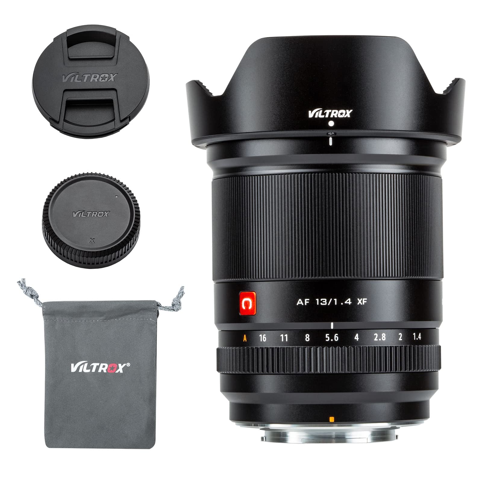 VILTROX 13mm F1.4 f/1.4 Fuji X Mount Lens, Ultra Wide Angle APS-C Auto-Focus Prime Lens for Fujifilm X-Mount Mirrorless Cameras 