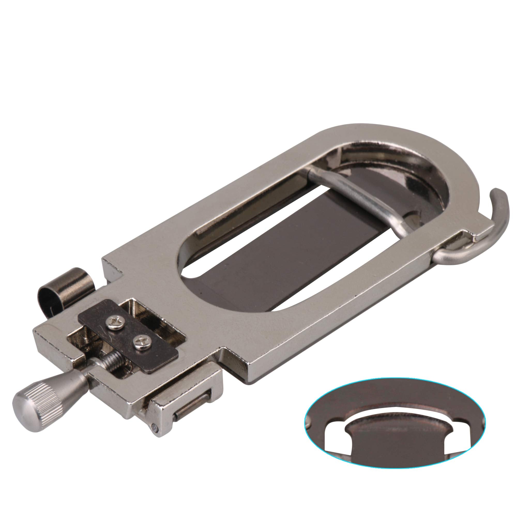 Lovermusicqj 902 Tenor Saxophone Reed Trimmer Woodwind Instrument Tool Silver