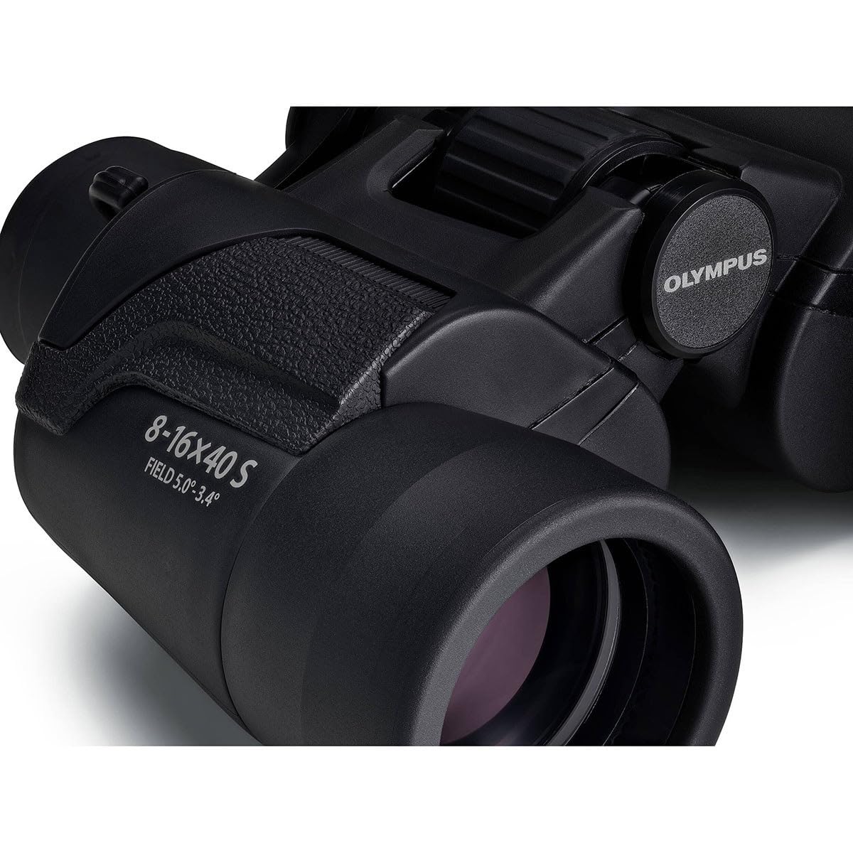 Om System 8 16X40 Explorer S Zoom Porro Prism Binoculars With 3.4 Degree Angle Of View, Black