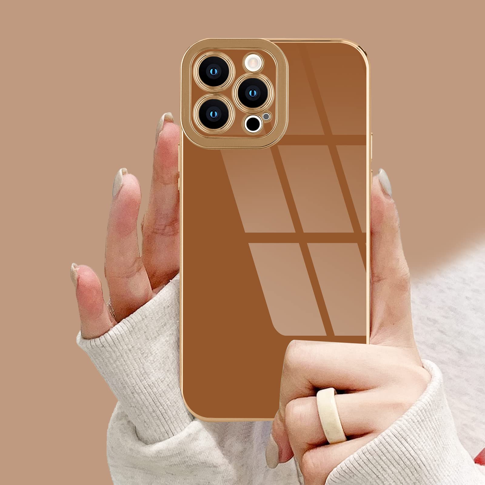 Lafunda For Iphone 14 Pro Max Case, Cute Soft Silicone Shockproof Cover For Women Girls Anti Scratch Camera Protective Luxury Sh