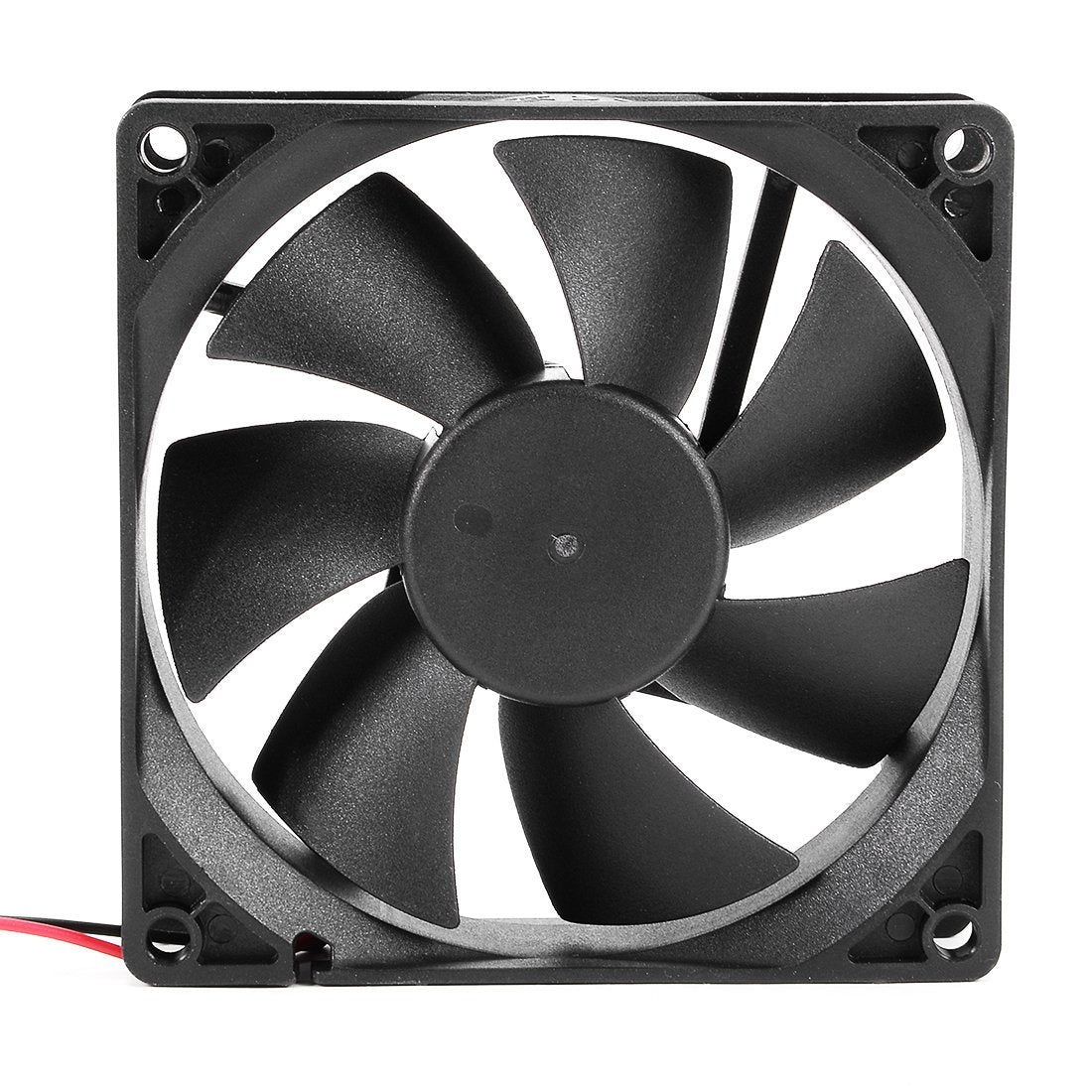 Uxcell 92Mm X 92Mm X 25Mm 9225 24V Dc Cooling Fan With Long Life Dual Ball Bearings
