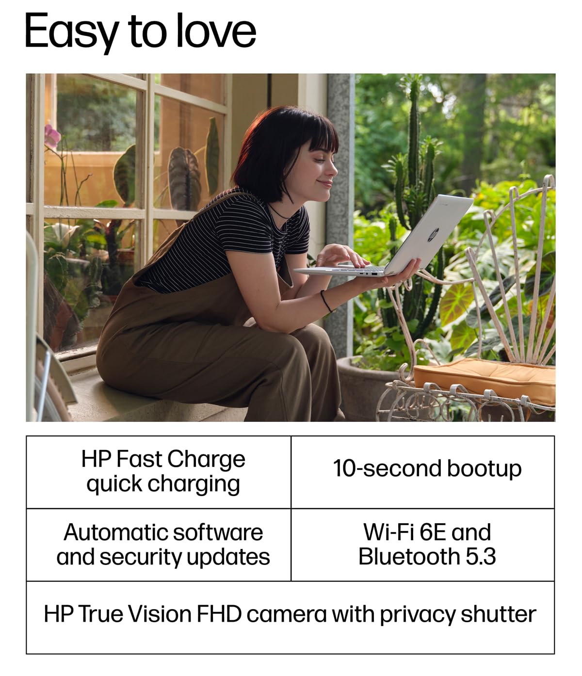 Hp Chromebook Plus X360 14B 2 In 1 Laptop (14'' Fhd Touchscreen, Intel 8 Core I3 N305, 8Gb Ram, 256Gb Ufs, Pen) For Home & Stude