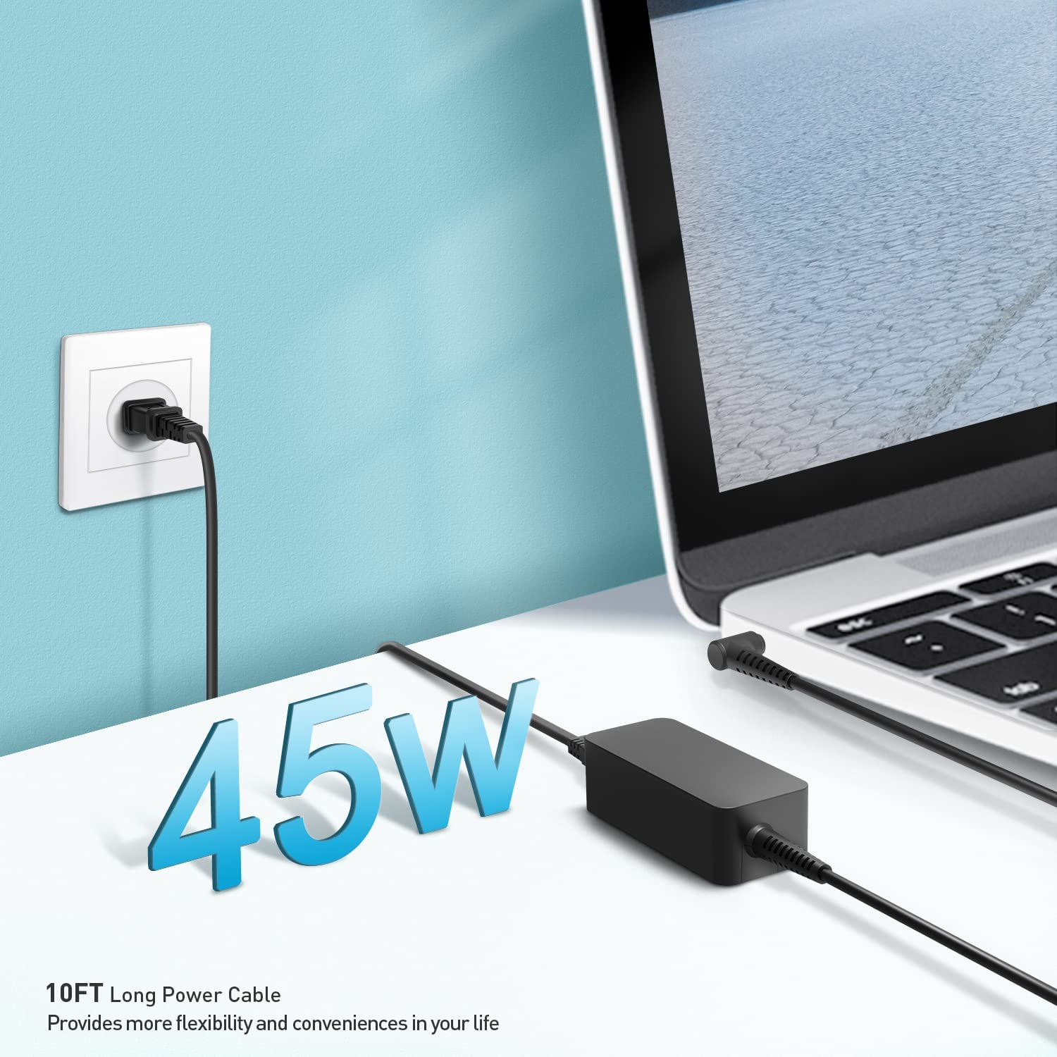 Laptop Charger Fit For Hp 15 Bs0Xx 15 Bs015Dx 15 Bs013Dx 15 Bs113Dx 15 Bs115Dx 15 Bs2Xx 15 Bs234Wm 15 Bs212Wm 15 Bs020Wm 15 Bs244Wm 15 Bs080Wm 15 Bs144Wm 15 Bs134Wm 15 Bs289Wm Power Supply Cord