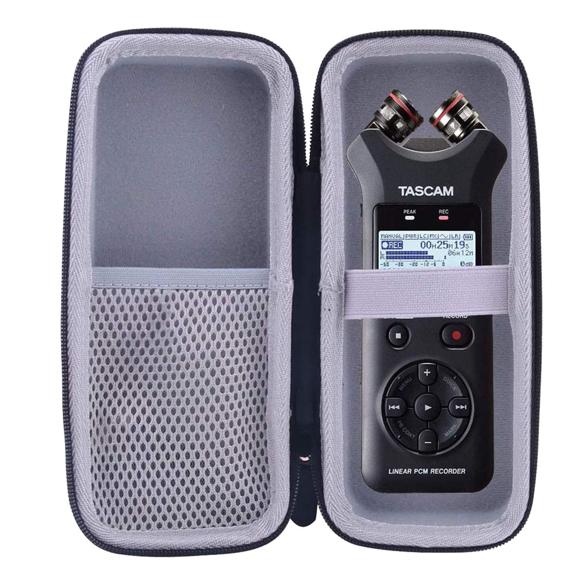 Werjia Hard Eva Travel Case Fits Tascam Dr 07X Portable Digital Recorder