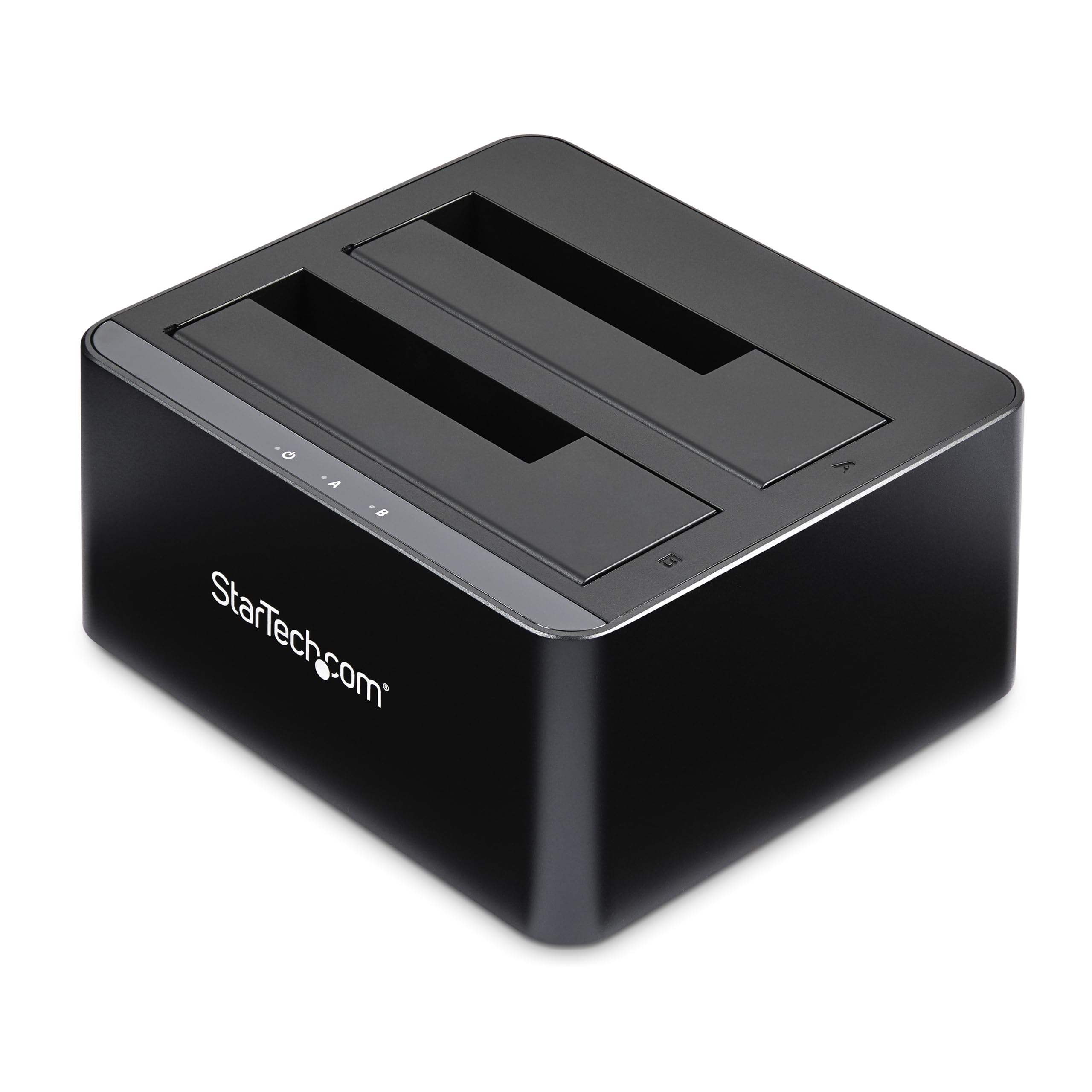 StarTech.com Dual-Bay USB 3.0 to SATA Hard Drive Docking Station, USB Hard Drive Dock, External 2.5/3.5 SATA I/II/III, SSD/HDD D
