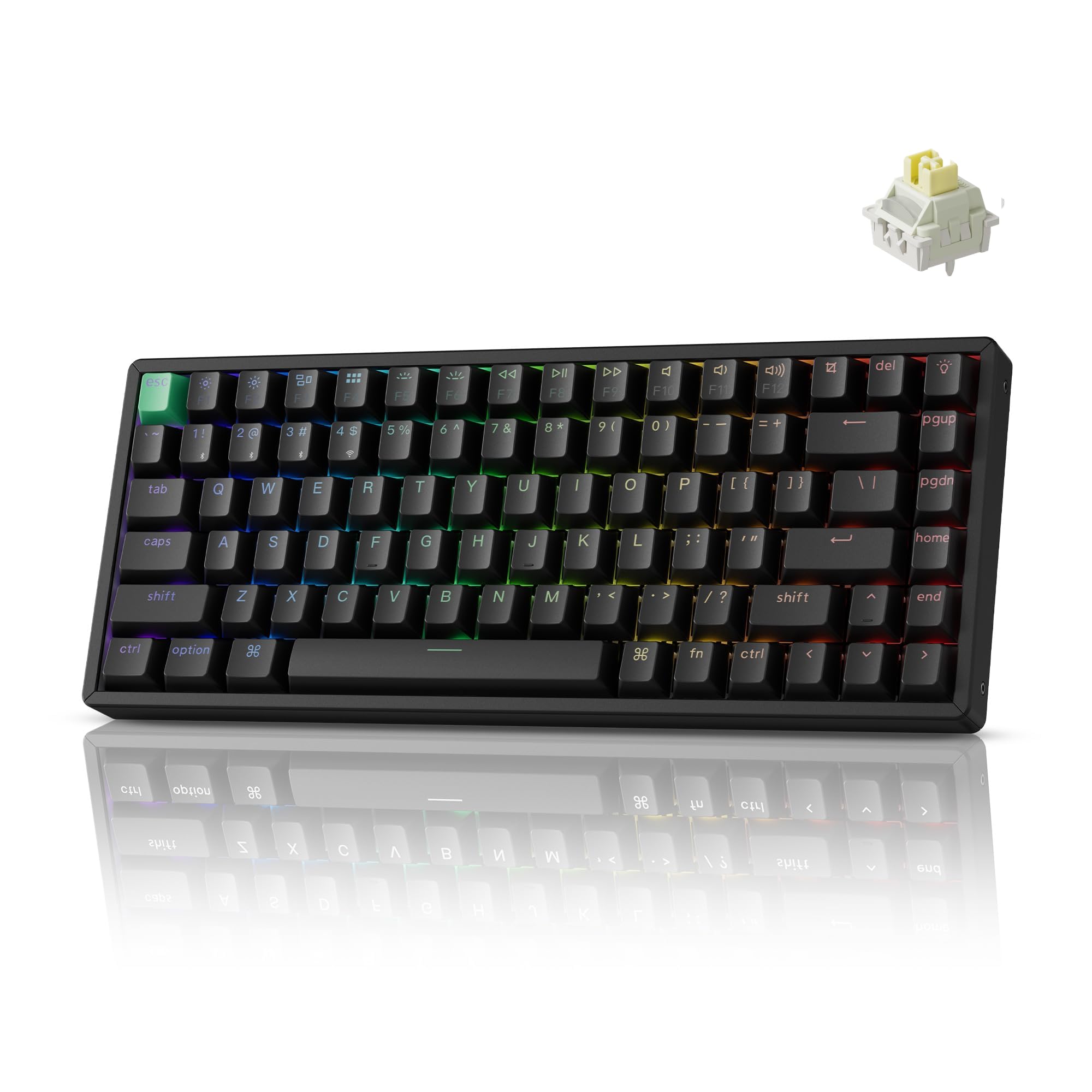Keychron K2 HE Wireless Magnetic Hall Effect Custom Keyboard QMK & Launche