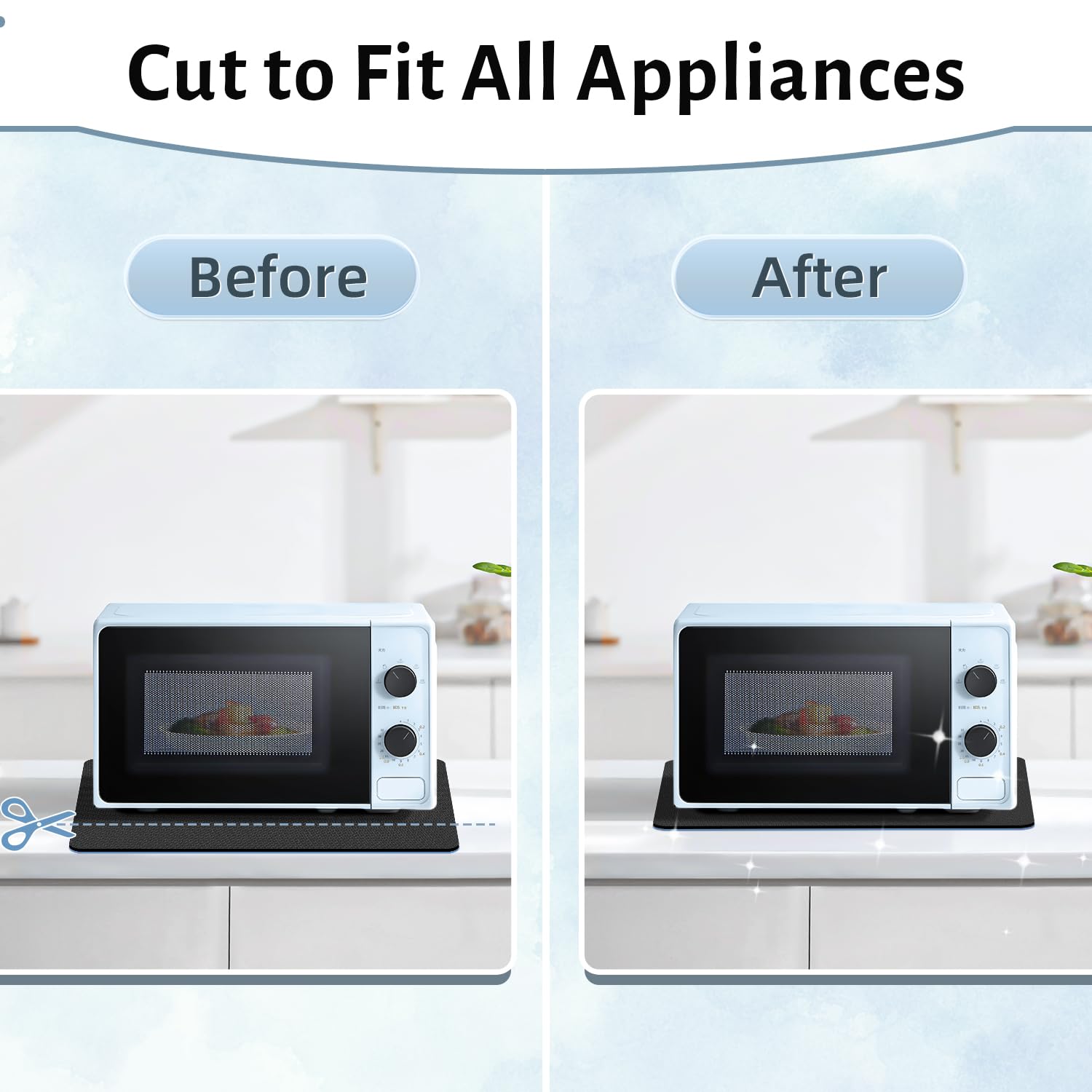 Lopnur 20''X16'' X Large Appliance Slider, Appliance Sliders For Kitchen Appliances, 360? Rotating Sliding Tray For Coffee Maker