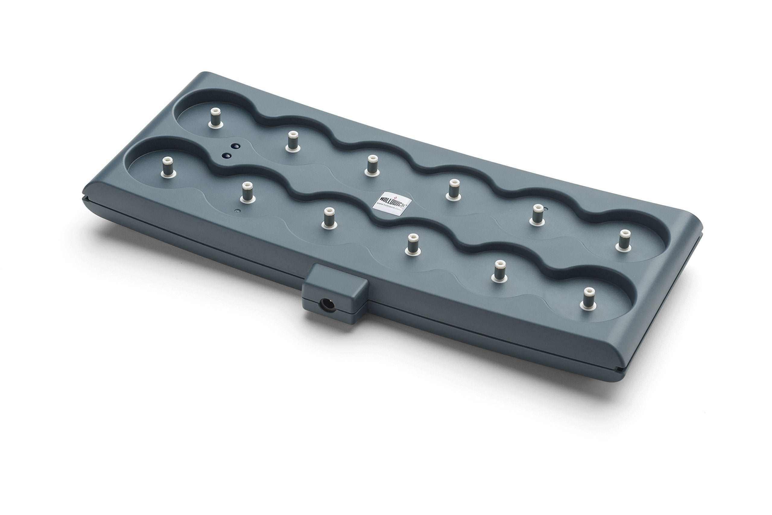 Hollowick Hfrv12 A V12 Value System Flameless Rechargeable Set:  12 Amber Led Candles,  1 Charging Tray,  1 Usb Power Supply