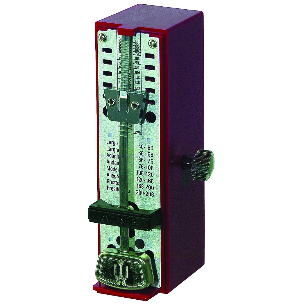 Wittner 903012 Taktell Piccolo Super Mini Metronome, Ruby