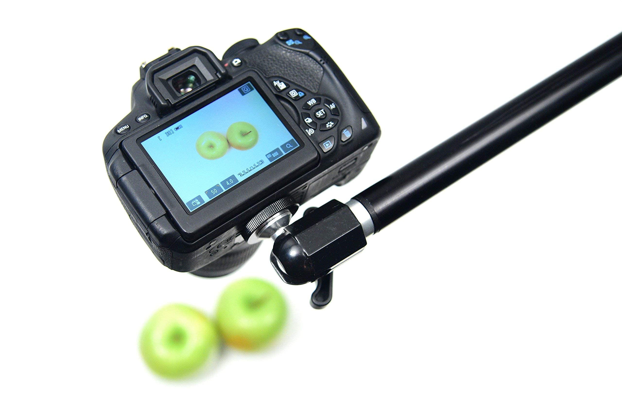 Glide Gear Oh 50 Overhead Mount - Dslr, Iphone - 36 Arm, Tripod Extension, Ball Head, Heavy-Duty Metal