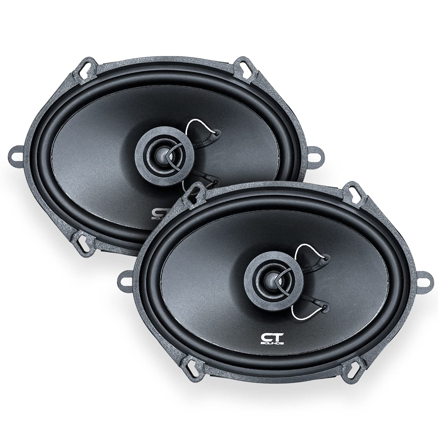 Ct Sounds Bio 5X7 Cox 5X7 Inch Coaxial Car Speakers, 160 Watts Max, Pair