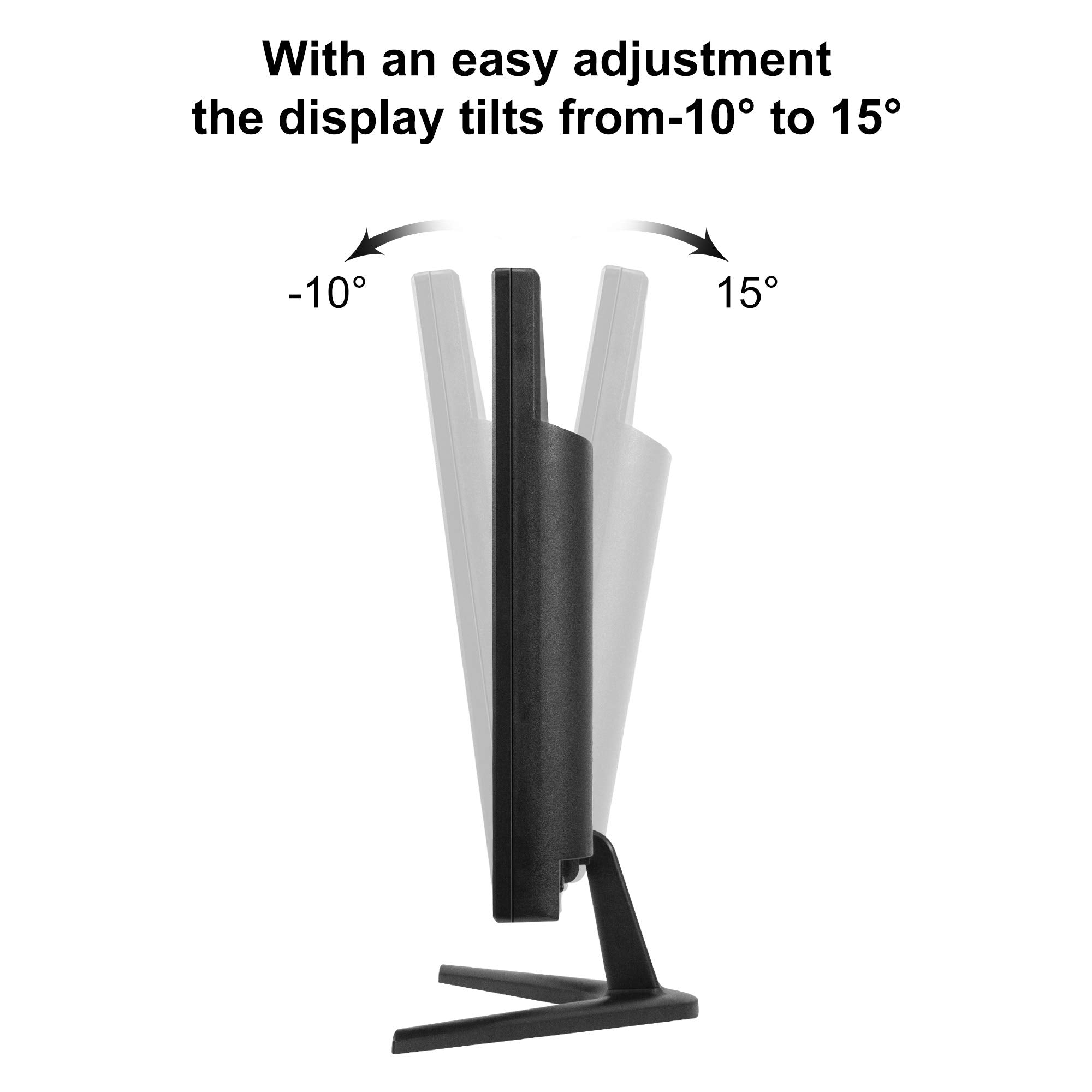 Thinlerain Pc Monitor 17 Inch 4:3 Led Backlit Monitor 1280 X 1024, 60 Hz Refresh Rate, 5Ms Response Time, Vesa Mountable, Vga, H
