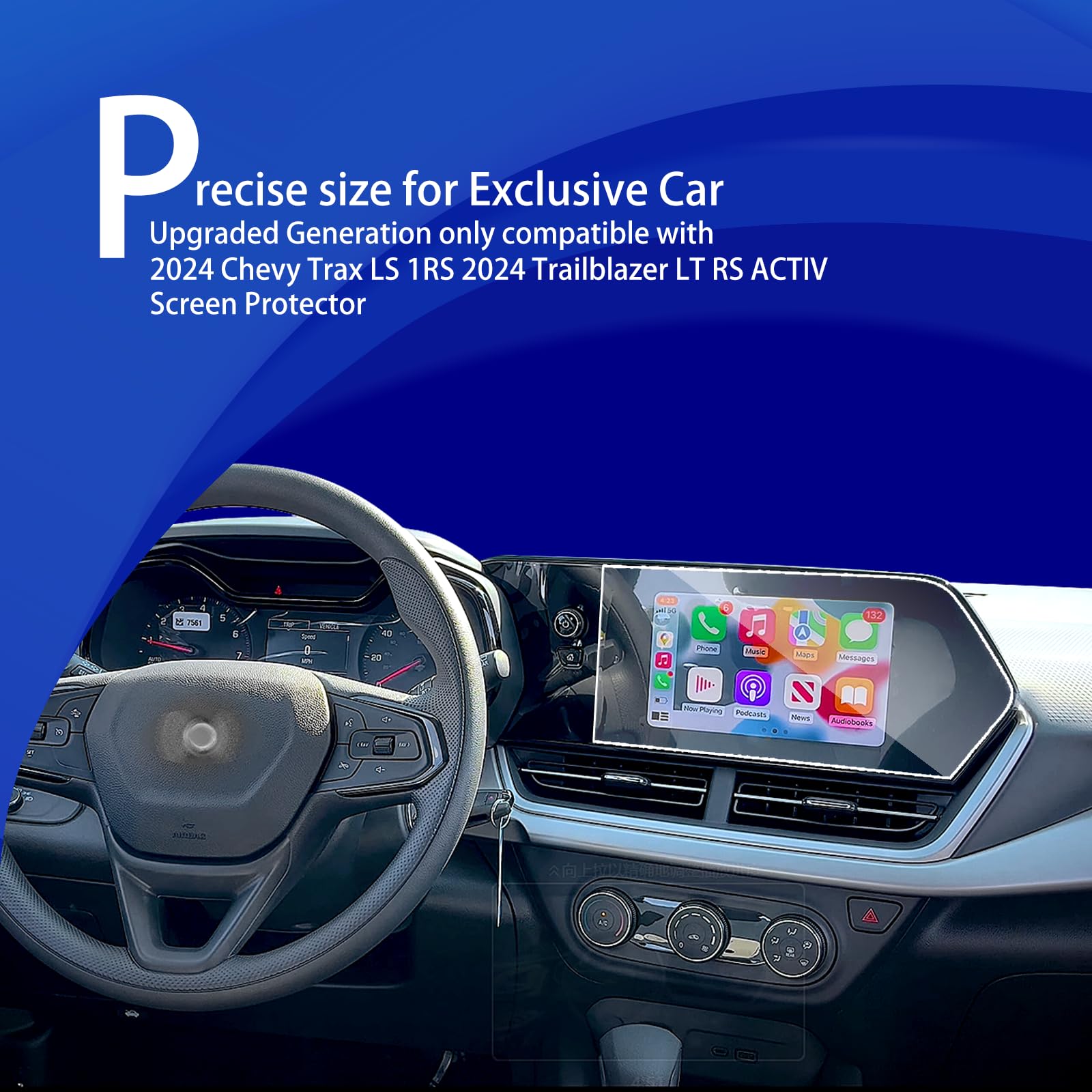 Xxciwp 2Pack 2025 2024 Chevy Trax Screen Protector For 2024 Chevy Trax Ls 1Rs Accessories 2025 Chevr Olet Trax Screen Protector