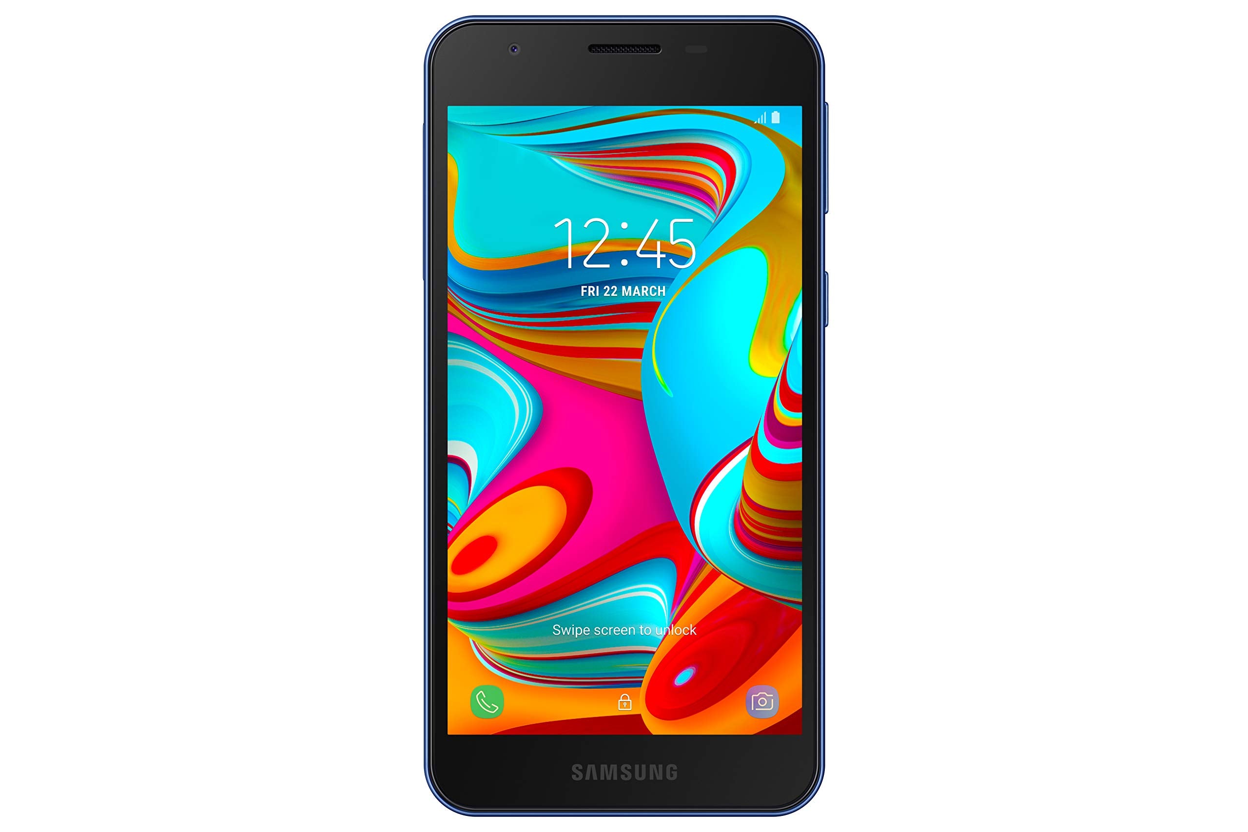 Samsung A2 Core (SM-A260G/DS) Dual Sim 16GB Factory Unlocked International Version, No Warranty - Blue