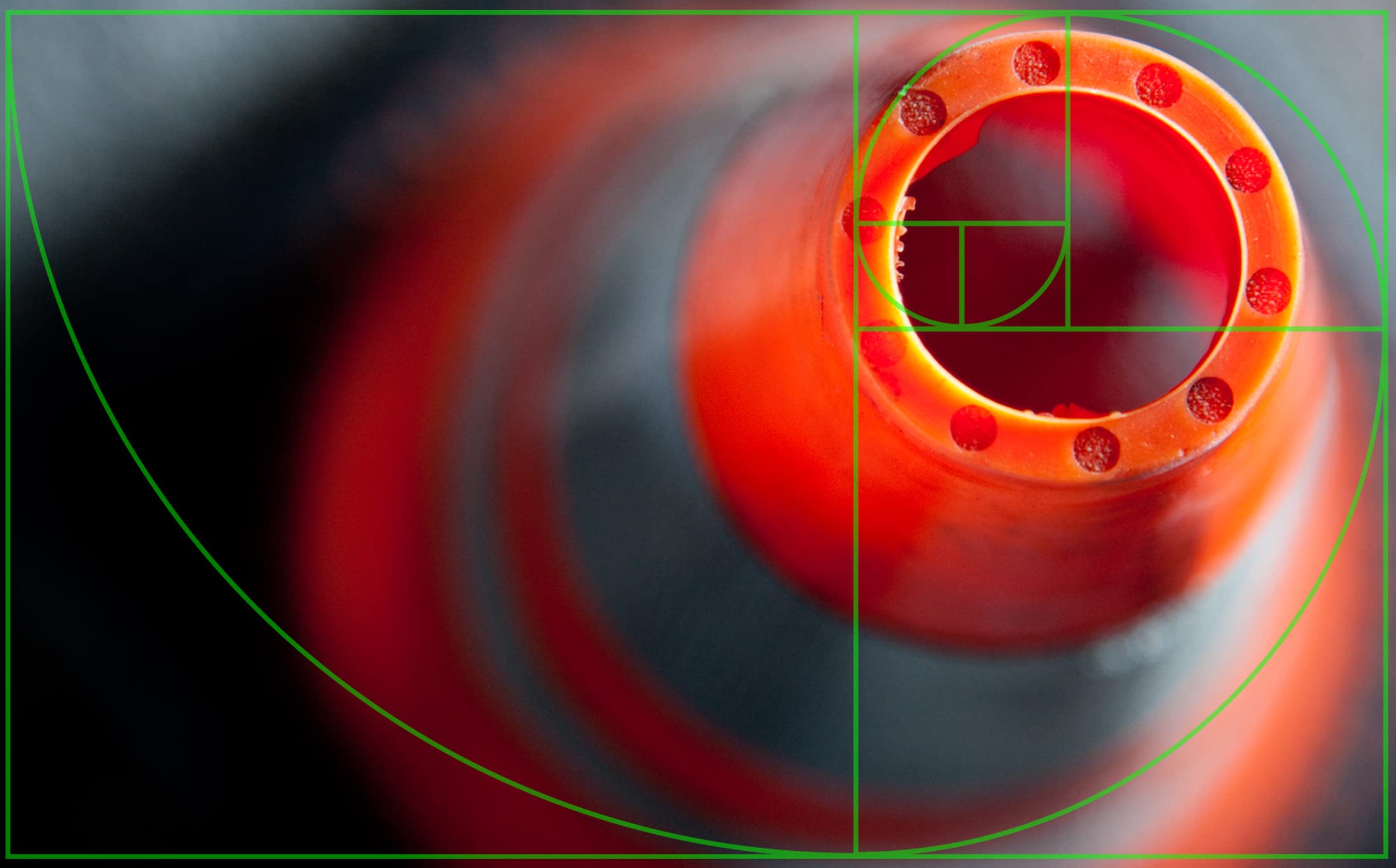 (2 Pack) Golden Ratio/Fibonacci Composition View Finder/Viewer Photography/Painting/Drawing Credit Card Size Fits In Wallet/Came