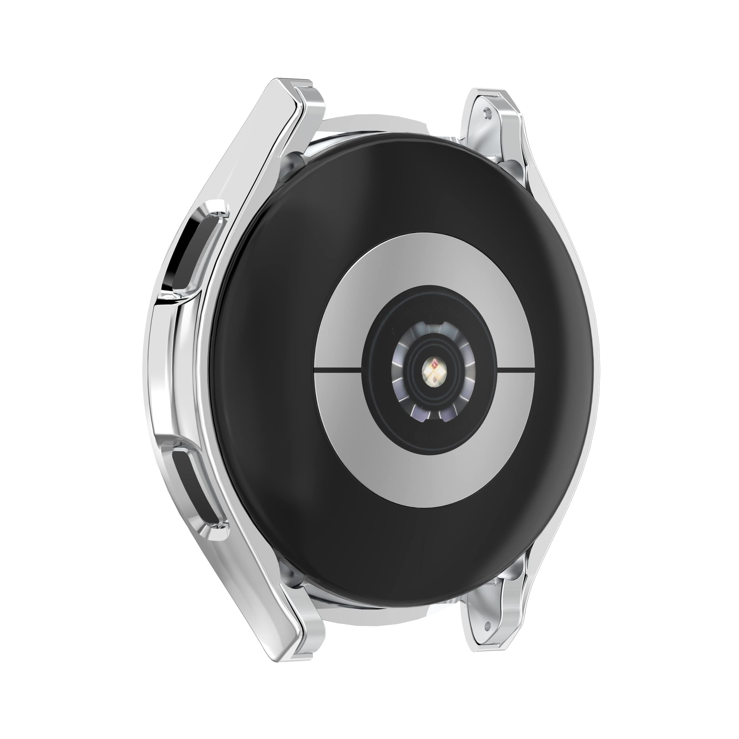 Aisports 2 Pcs Compatible For Samsung Galaxy Watch 4 Classic 42Mm Case For Women, Hard Pc Edge Bumper Case Bling Crystal Diamond