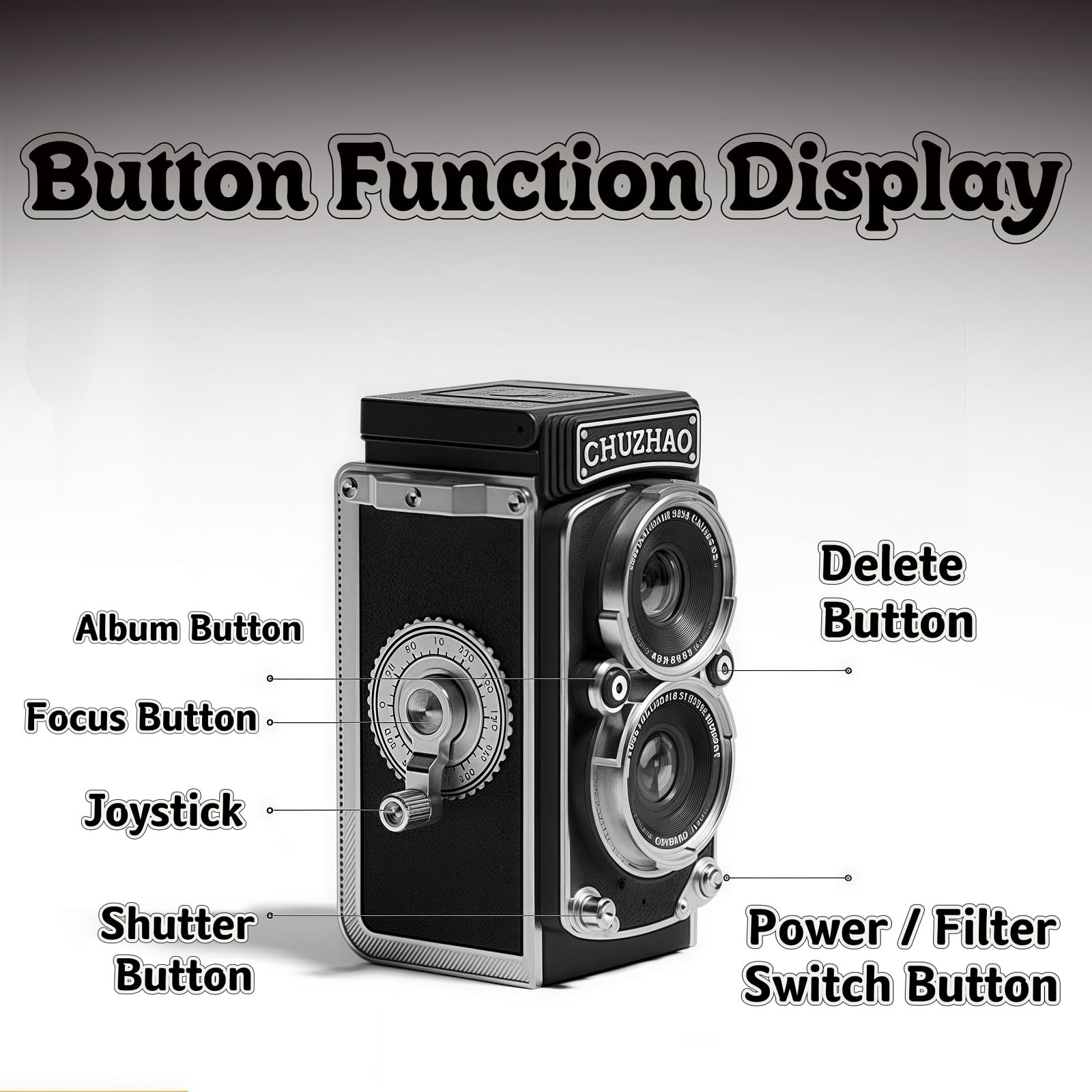 Digital Retro Mini Camera With 16Gb Card, 12Mp Autofocus, 1080P Fhd Small Video Recording Camera, Suitable For Beginners/Teens/A