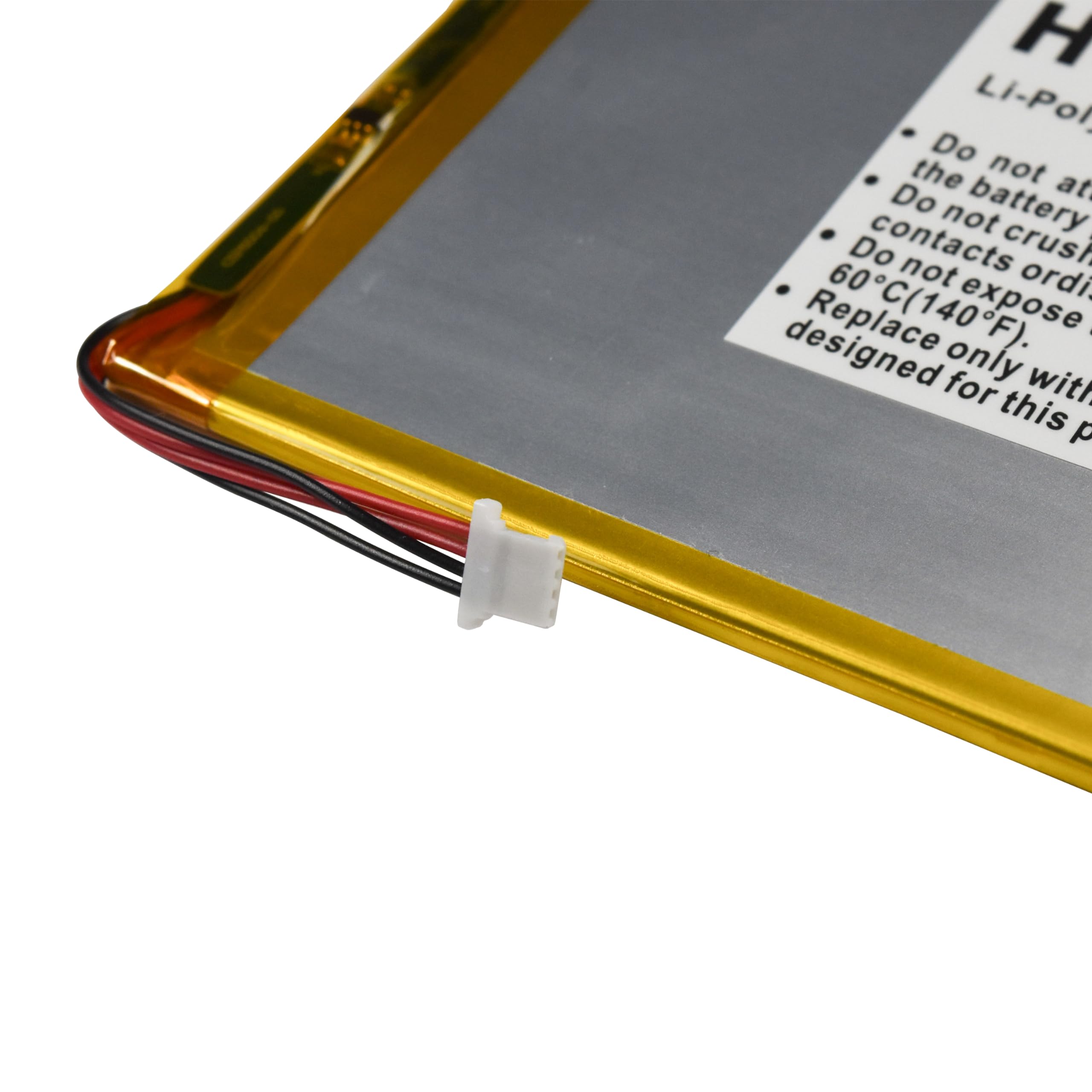 Hqrp Battery Compatible With Rca 10 Inch Viking Pro Rct6303W87 Rct6303W87Dk Rct6K03W13 Tablet Pt3090135 3.7V 4Ah 4600Mah