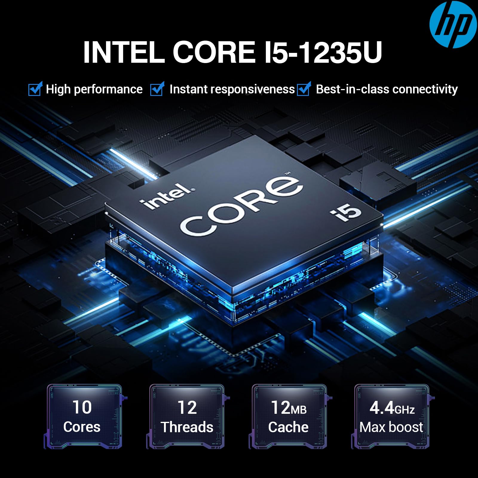 Hp 17 Inch Laptop Computer, Fhd Ips 17.3 Laptop Pc, Intel Core I5, 64Gb Ram, 2Tb Ssd, Microsoft Office Lifetime, Windows 11 Pro,