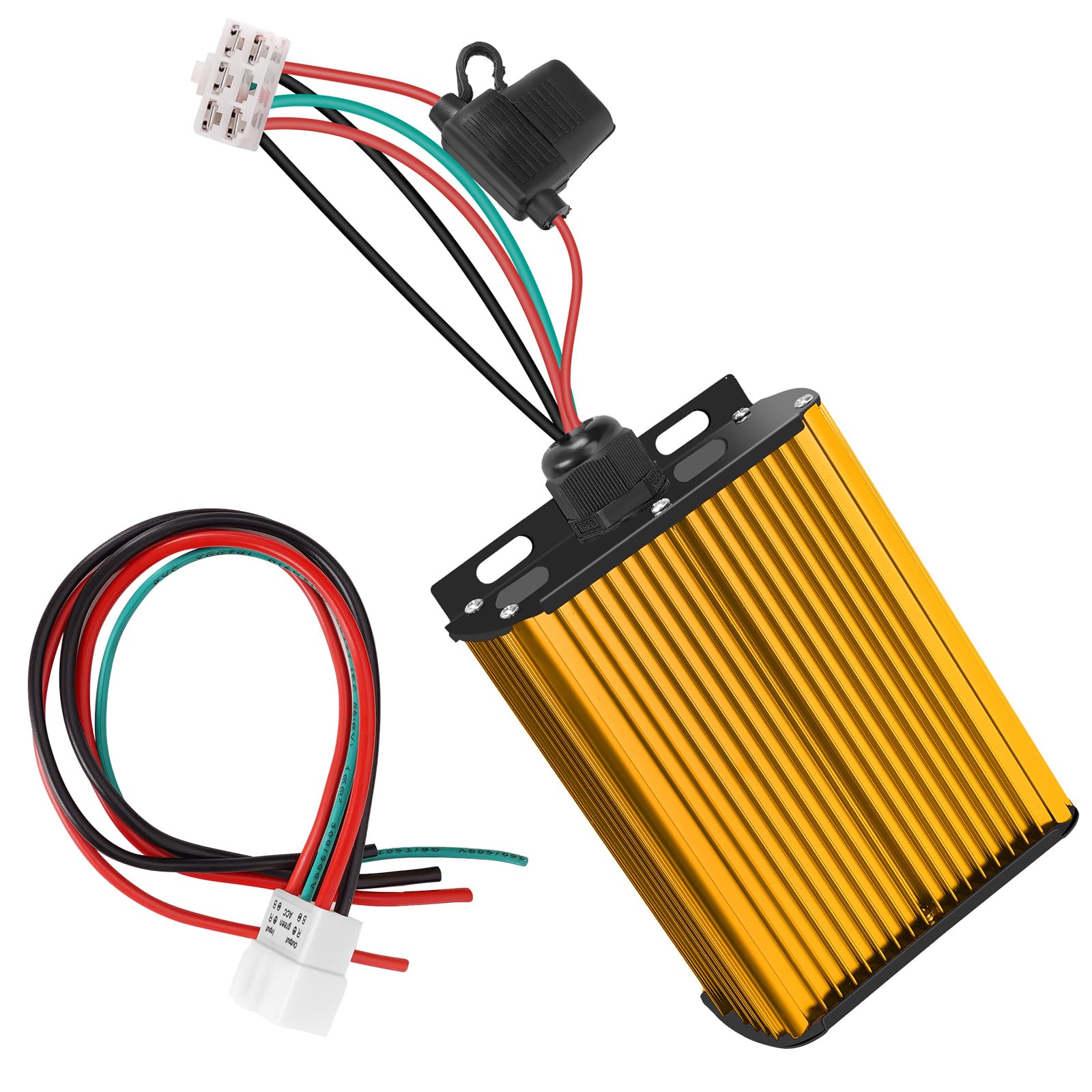 12V 30A 360W Dc Dc 96V 84V 72V 60V 48V 36V To 12V High Power Converter Voltage Reducer, Suitable For Golf Carts, Led Lights, And