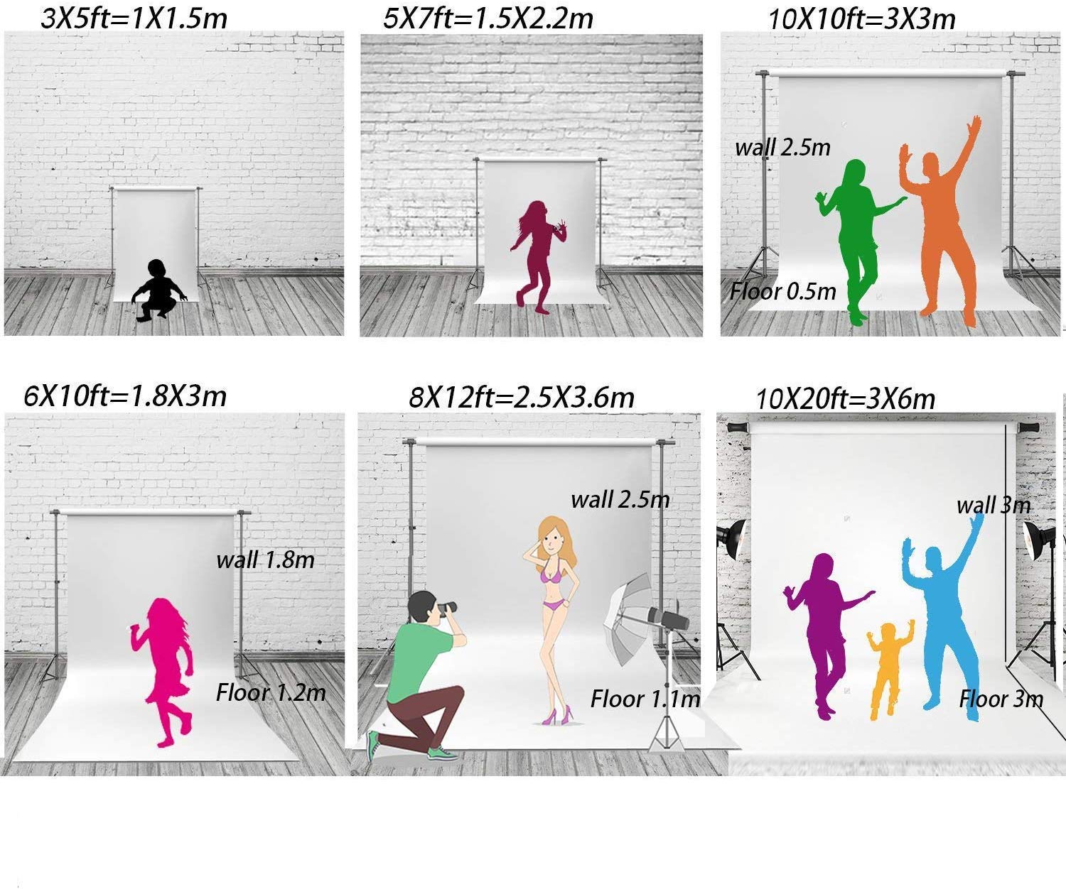 Wolada 8X8Ft Rustic Wood Wall Backdrop Natural Brown Wooden Board Photography Background Baby Shower Birthday Party Cake Table D