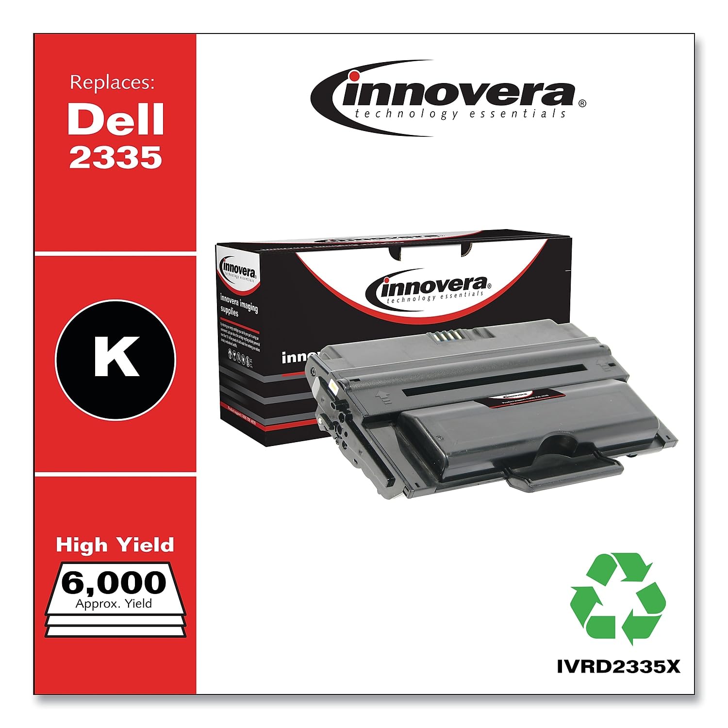 Innovera Ivrd2335X   Remanufactured 330 2209 2335 High Yield Toner