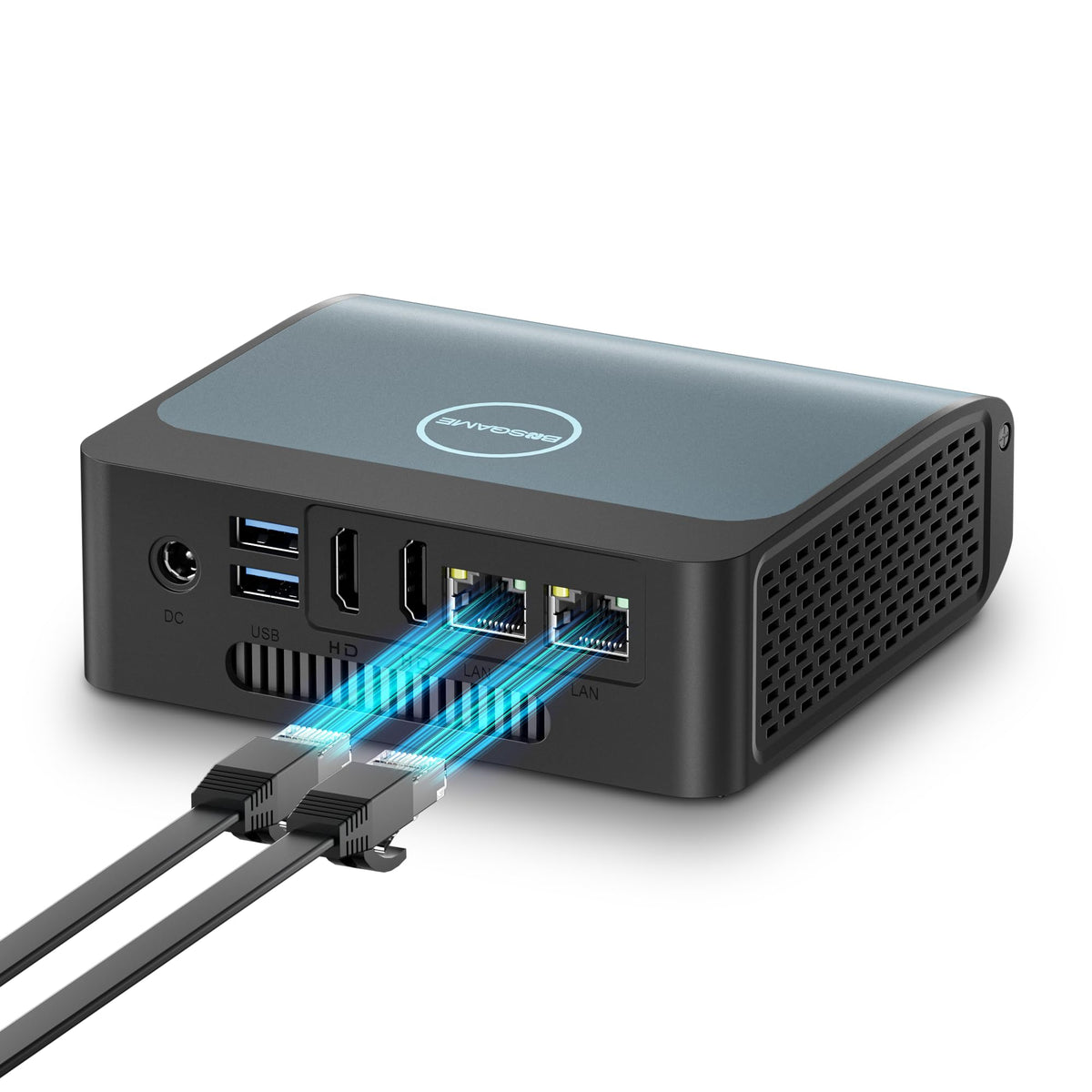 Bosgame Mini Pc E1, 16Gb Ddr4 512Gb Ssd, Intel Alder Lake N100 (Up To 3.4Ghz), 2.5G Dual Lan Mini Computer Supports Wifi5, Bt5.2