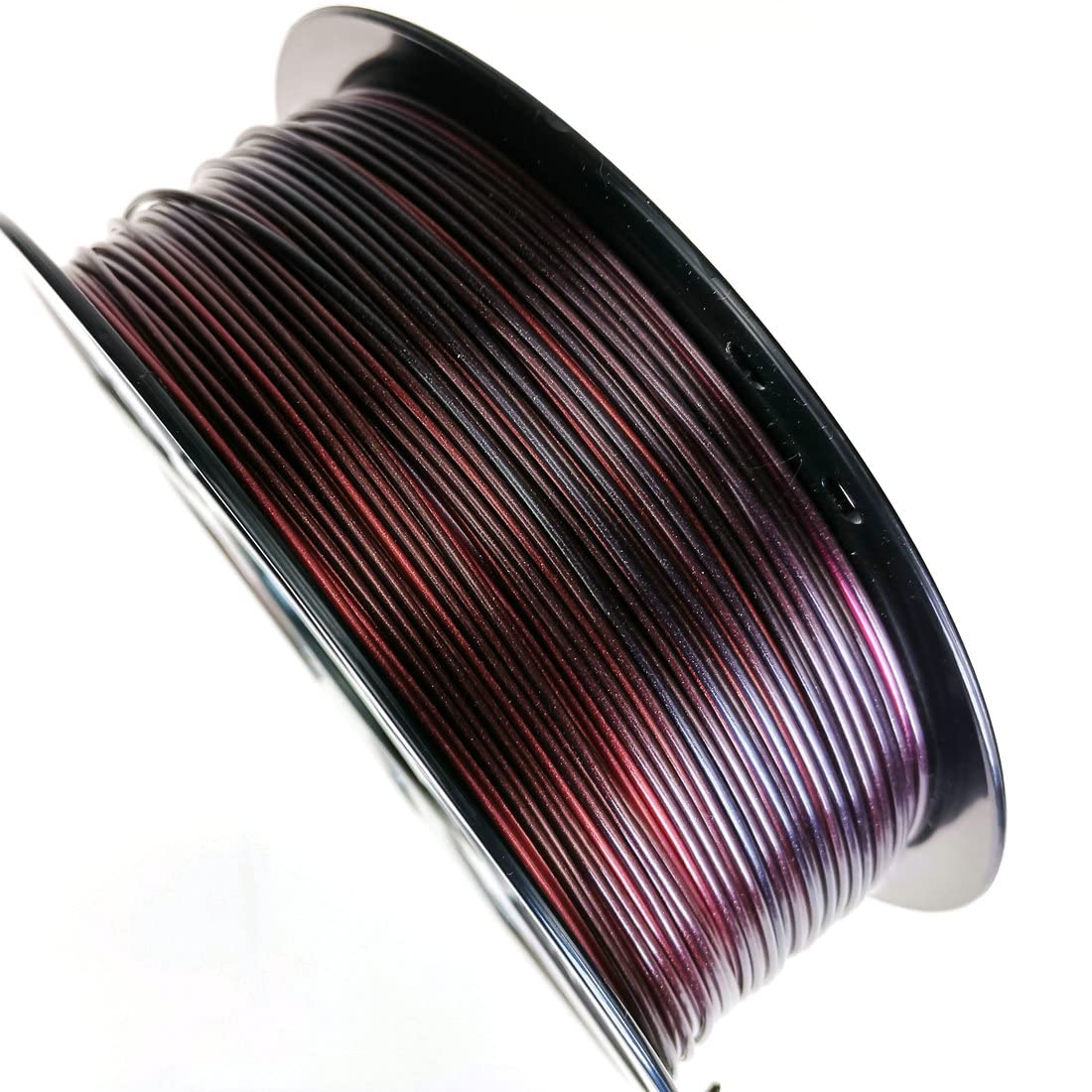 Stronghero3D Pla 3D Printer Filament 1.75Mm,Galaxy Red,Black,Silk Purple,Net Weight 1Kg Accuracy +/ 0.05Mm