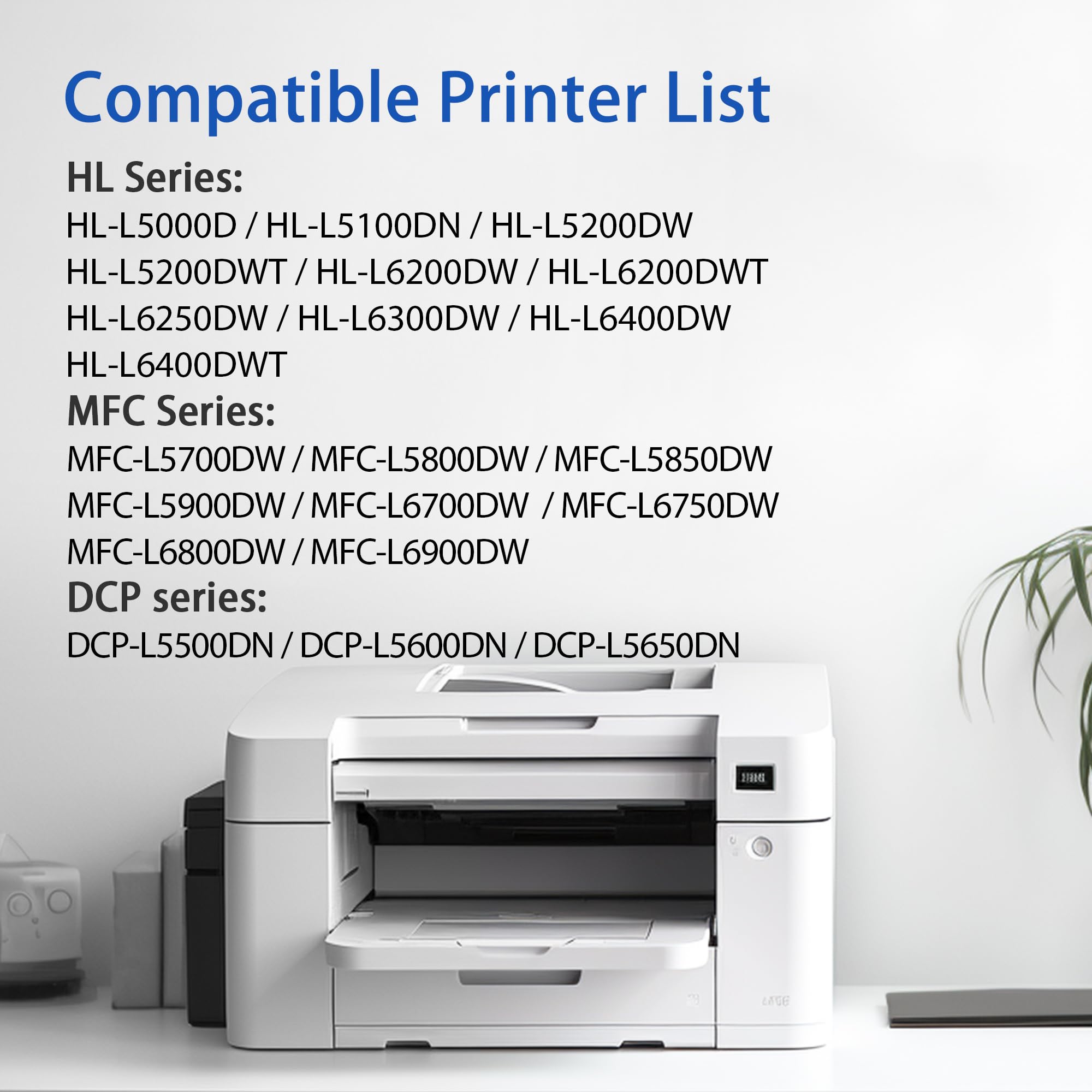 Dr820 Dr 820 Drum Replacement For Brother Dr 820 Drum Unit To Use With Hl L6200Dw Mfc L5850Dw Hll6200Dw Mfc L5900Dw Mfc L5700Dw